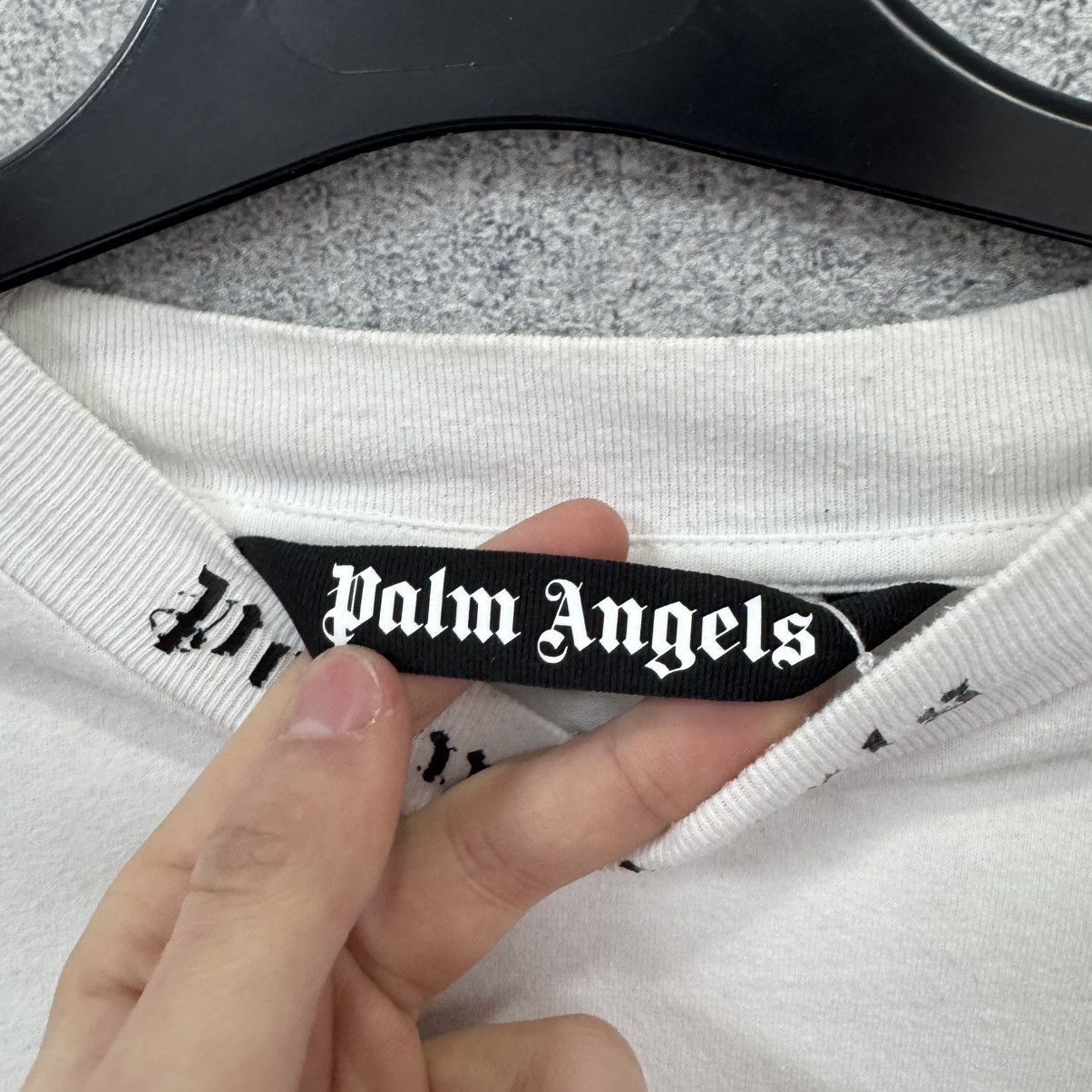Palm Angels Palm Angels T Shirt White Big Logo Oversize Size US M / EU 48-50 / 2 - 8 Thumbnail