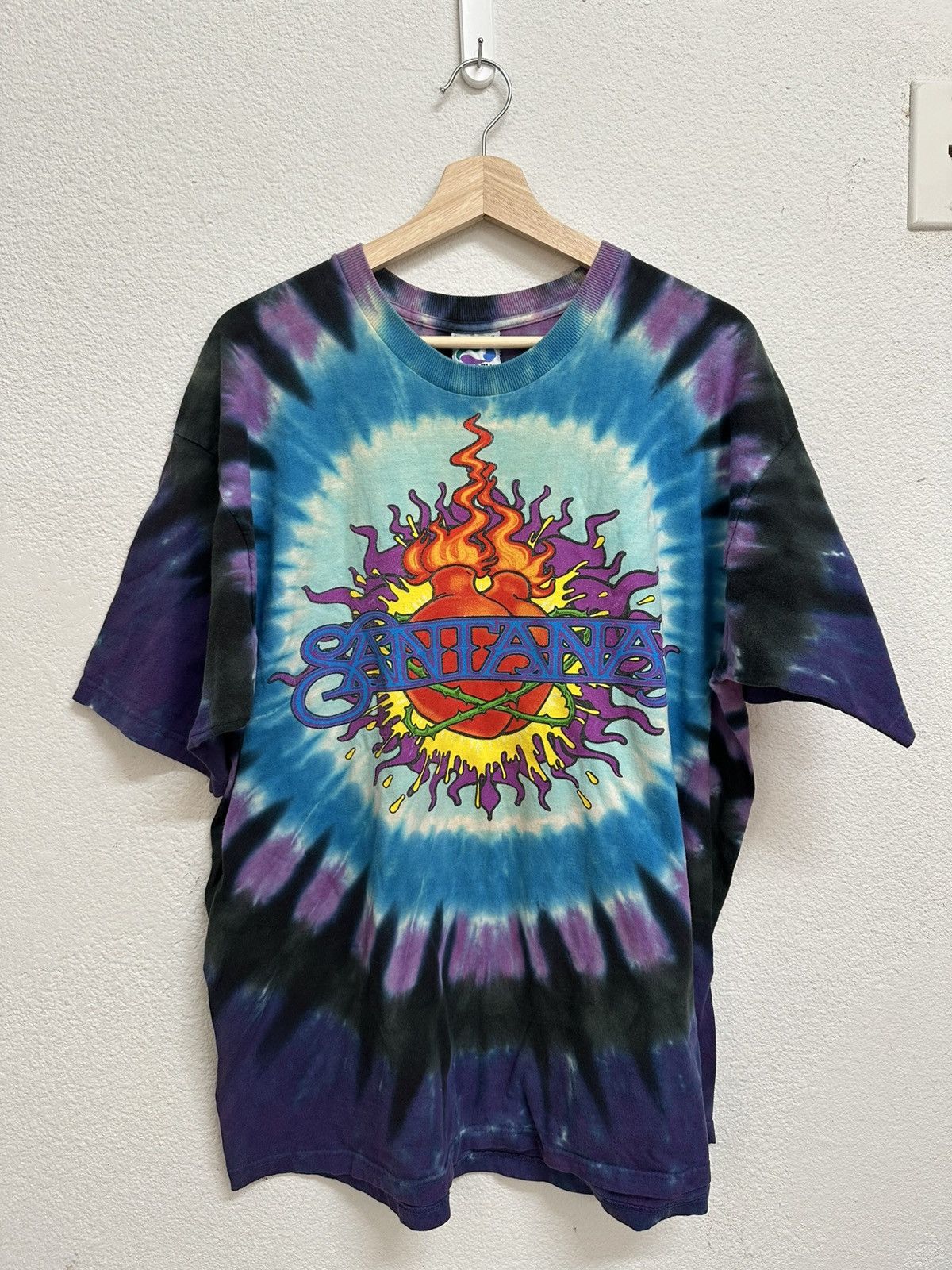 Liquid Blue 90s Santana band liquid blue T-shirt Size US XL / EU 56 / 4 - 1 Thumbnail