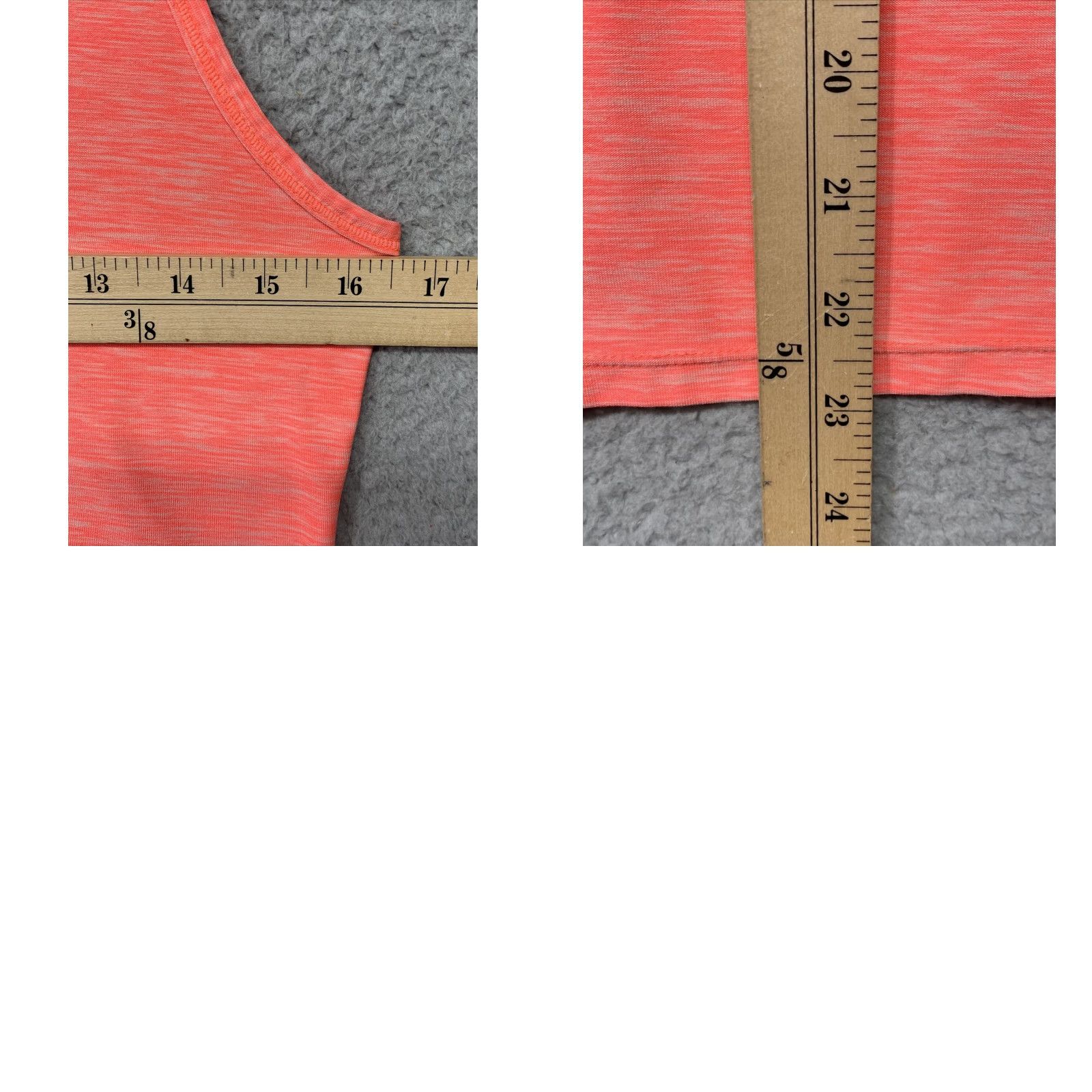 H&M H&M Sport Racerback Tank Top Women’s M Heather Orange Dance Fitness Activewear Size M / US 6-8 / IT 42-44 - 8 Thumbnail