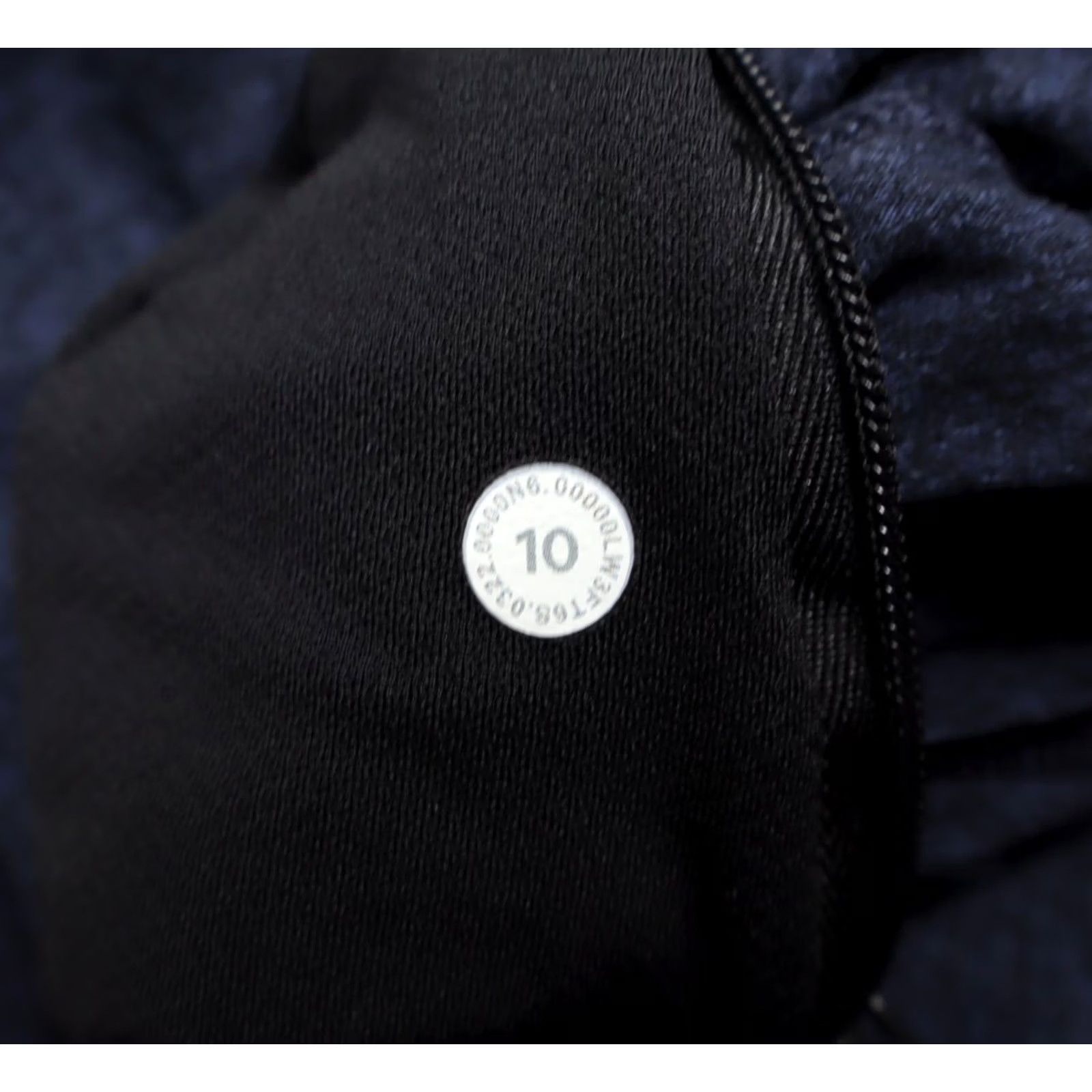 Lululemon Lululemon Women's Its Rulo Run Long Sleeve Shirt Heathered True Navy Black Sz 10 Size L / US 10 / IT 46 - 4 Thumbnail