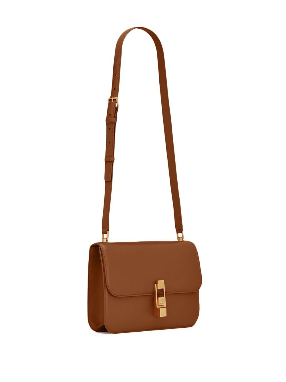 Saint Laurent Paris o1b1hav110525 633214 Size: OS / Le Carre Satchle Bag Brown Size ONE SIZE - 3 Thumbnail