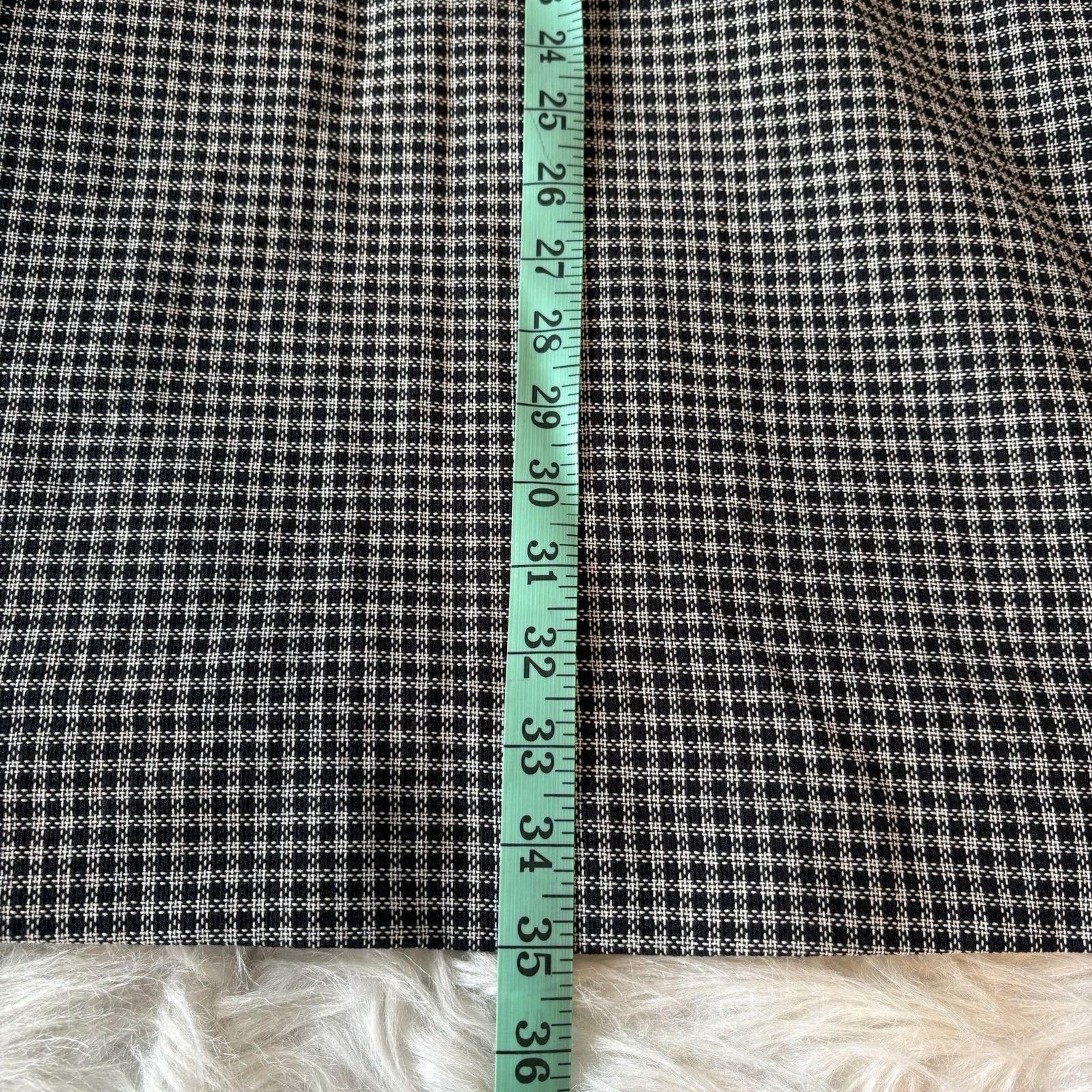 Veronica Beard Teddi Sheath Dress Black & White Check