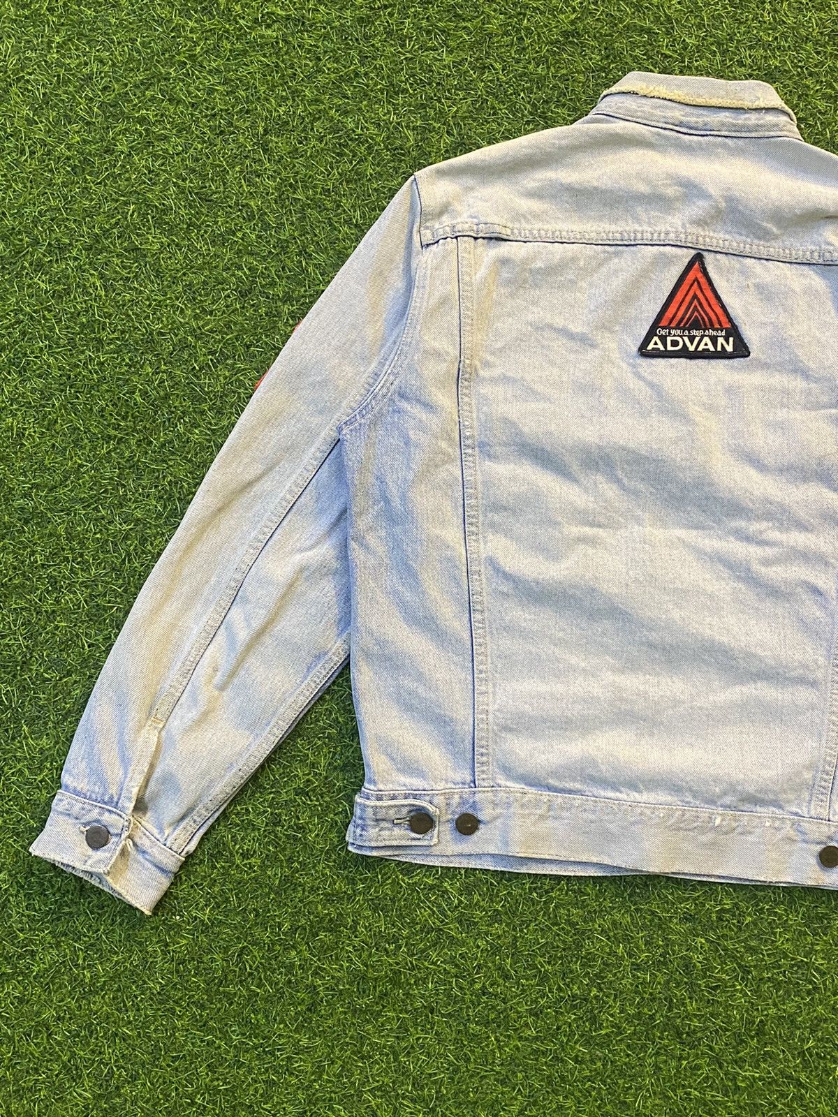 Honda × Vintage VINTAGE DISTRESSED BOBSON HONDA ADVAN JACKET CUSTOM PATCHES Size US S / EU 44-46 / 1 - 8 Thumbnail