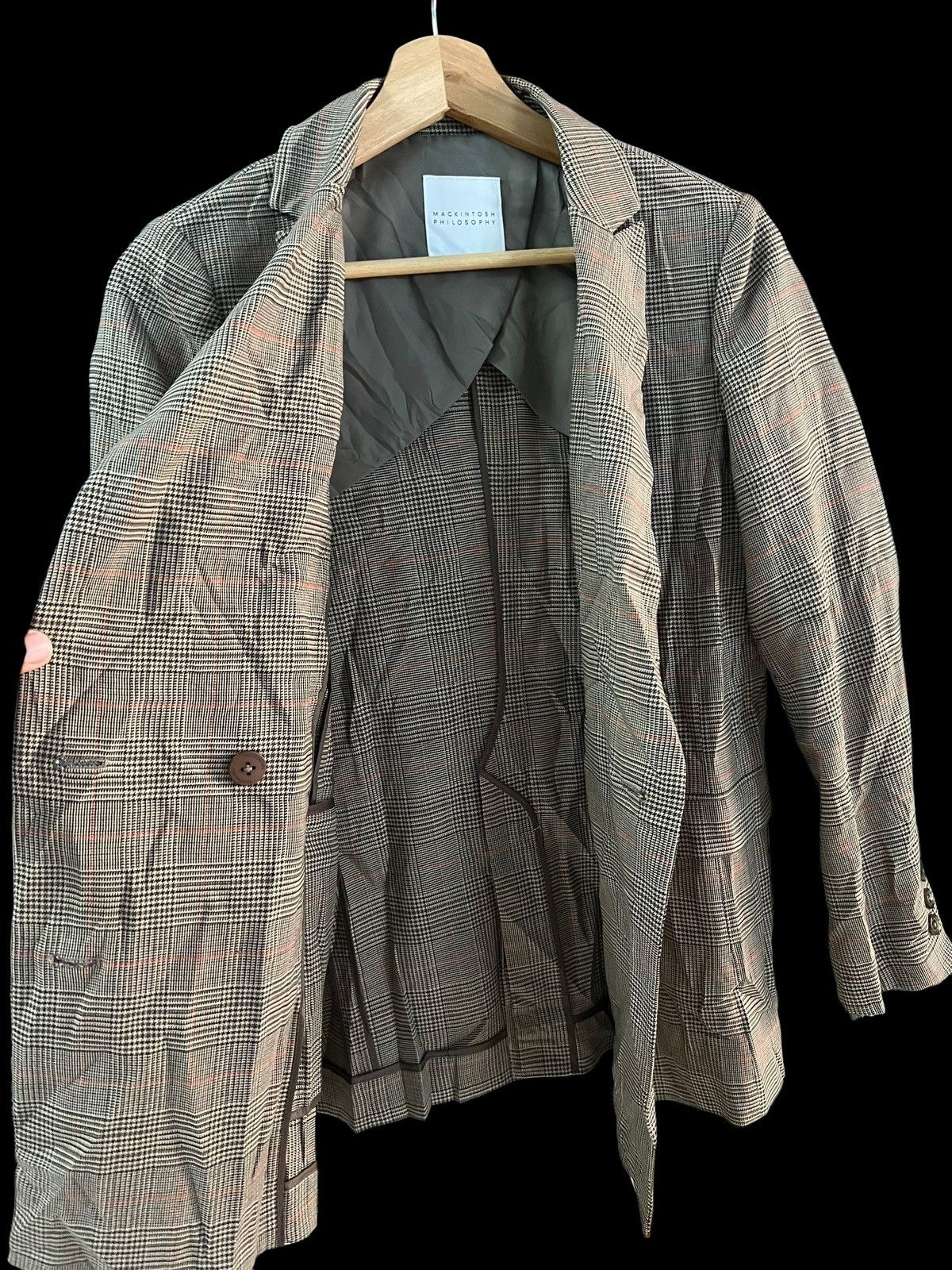 Mackintosh MACKINTOSH PHILOSOPHY TARTAN DOUBLE BUTTON JACKET Size US S / EU 44-46 / 1 - 10 Thumbnail