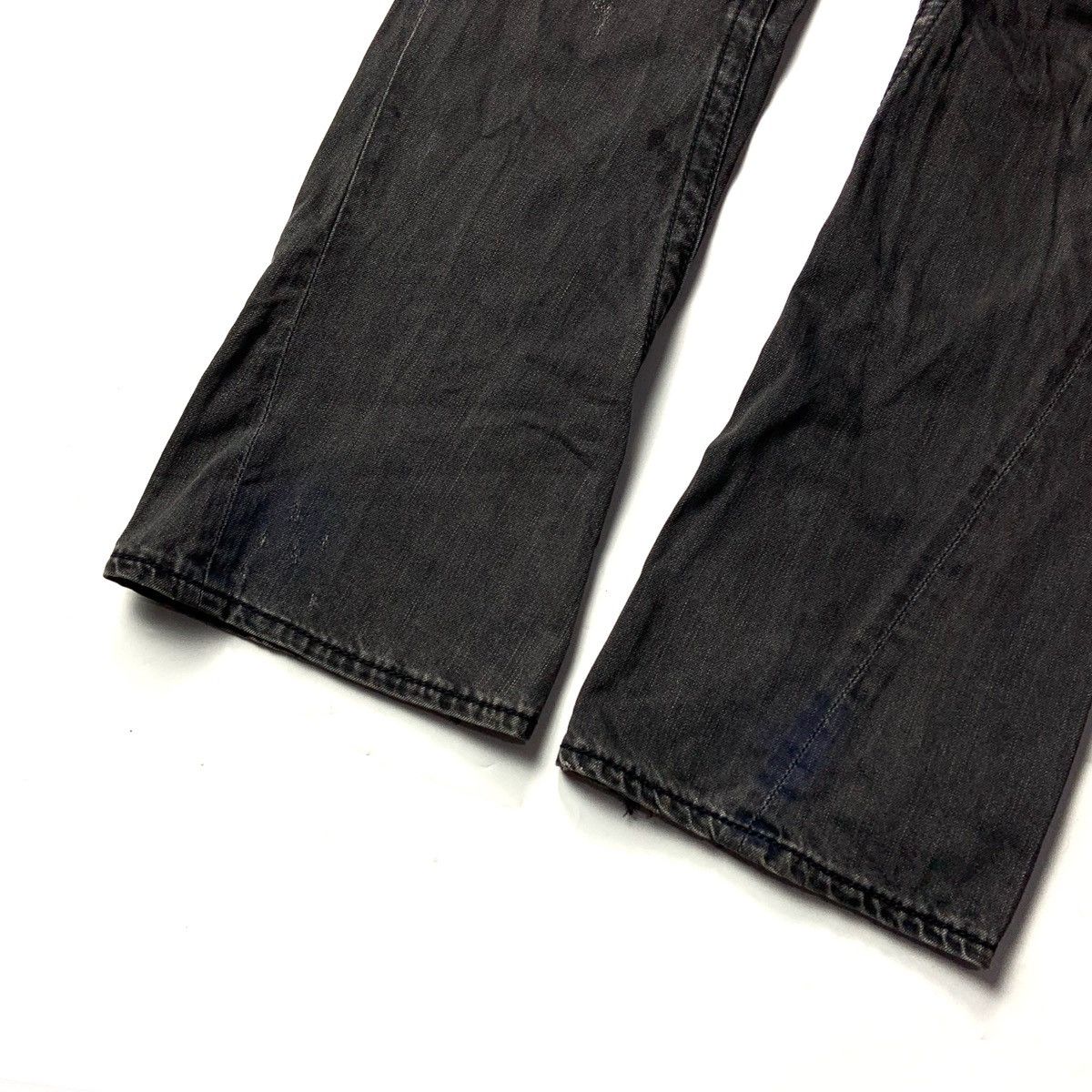 Japanese Brand Semantic Design Flare Denim Jeans Pants Size US 34 / EU 50 - 6 Thumbnail