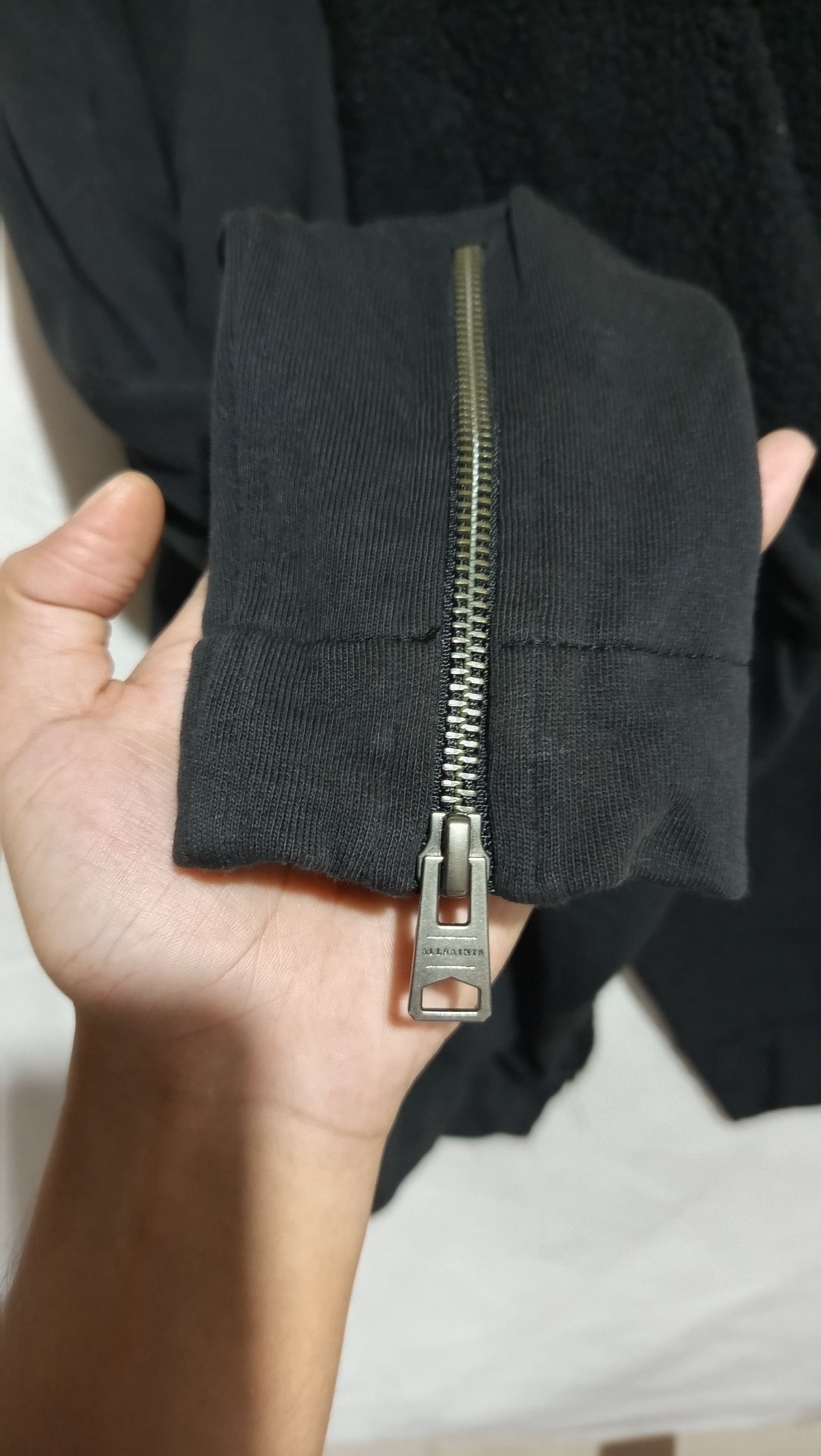 Allsaints Allsaints Bora Sweat Fleece Jacket Size XS / US 0-2 / IT 36-38 - 5 Thumbnail