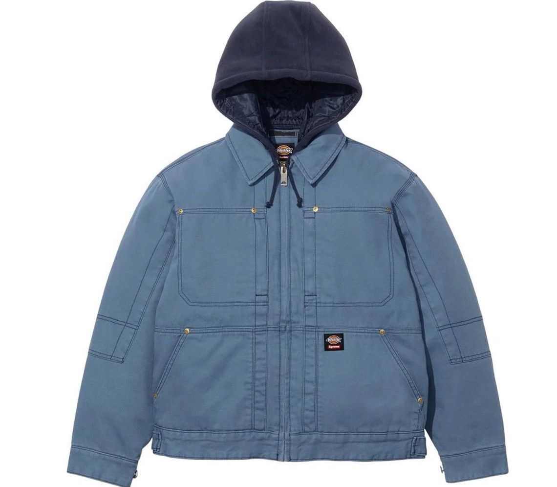 Supreme Canvas Hooded Work Jacket XL