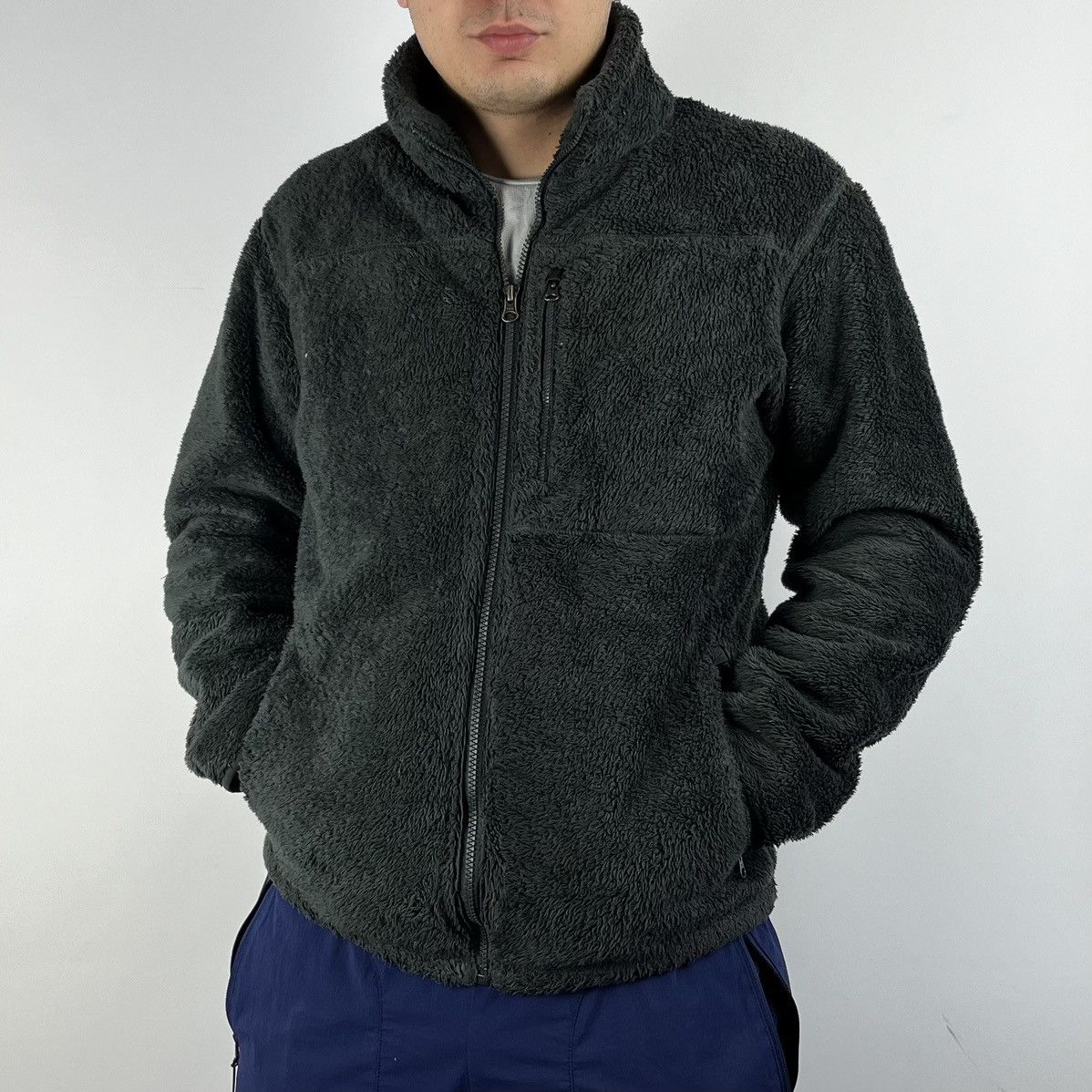 Japanese Brand Uniqlo fleece jacket zip japanese size Medium Size US M / EU 48-50 / 2 - 1 Thumbnail