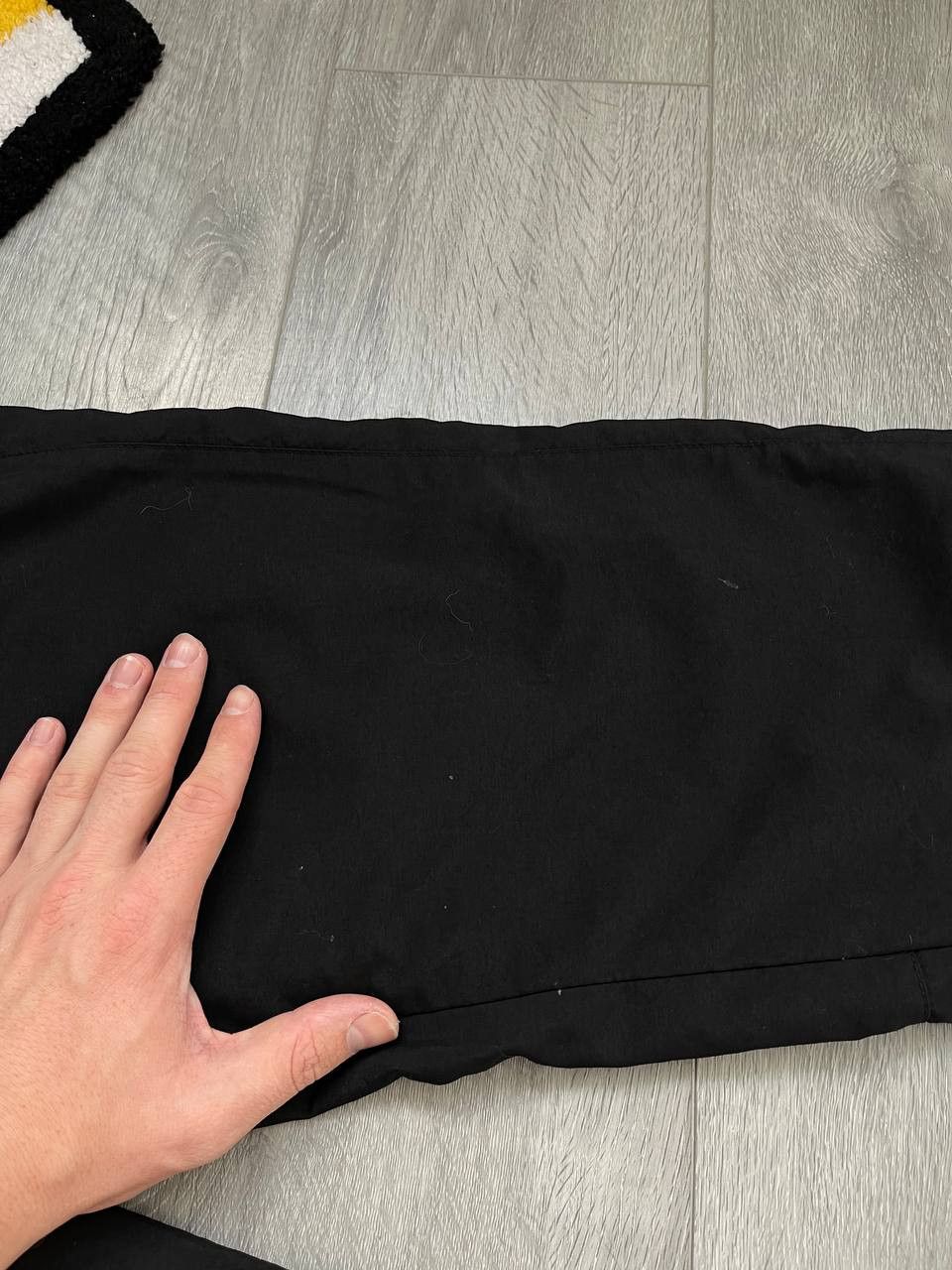 Nike × Streetwear × Vintage Vintage Nike Nylon Black Sweatpants Drill Y2K ACG TN Size US 32 / EU 48 - 8 Thumbnail
