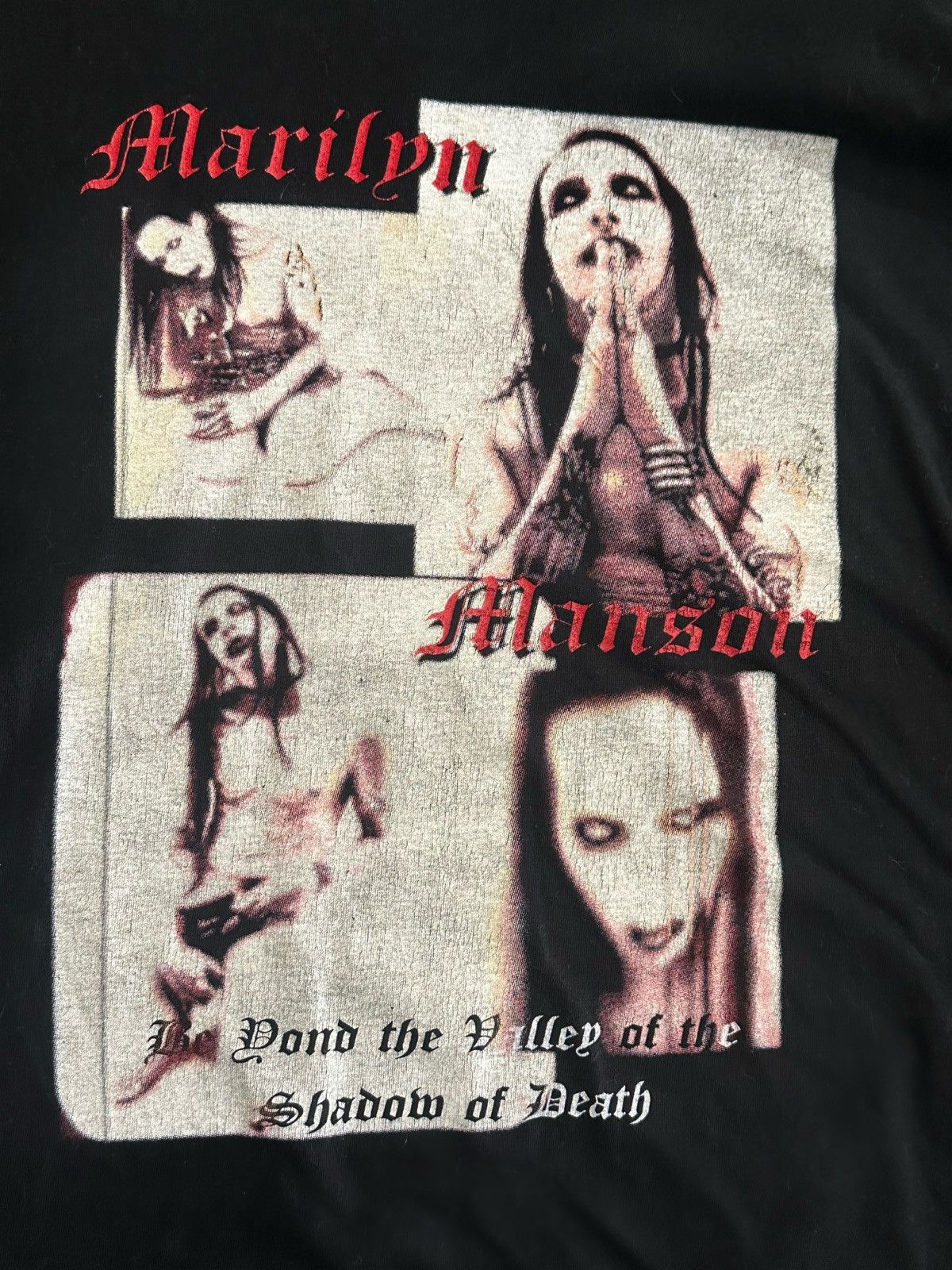 Marilyn Manson × Vintage VINTAGE 90/2000’s Marilyn Manson T-shirt Size US L / EU 52-54 / 3 - 4 Thumbnail