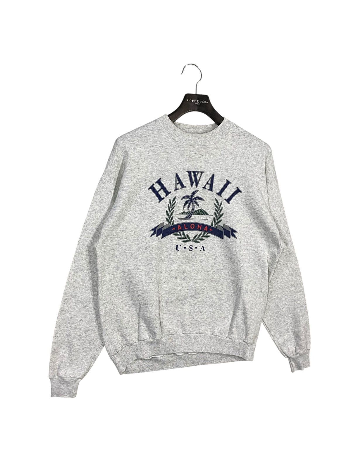 Vintage Vintage 80s hawaii aloha usa sweatshirt crewneck pullover Size US XL / EU 56 / 4 - 3 Thumbnail