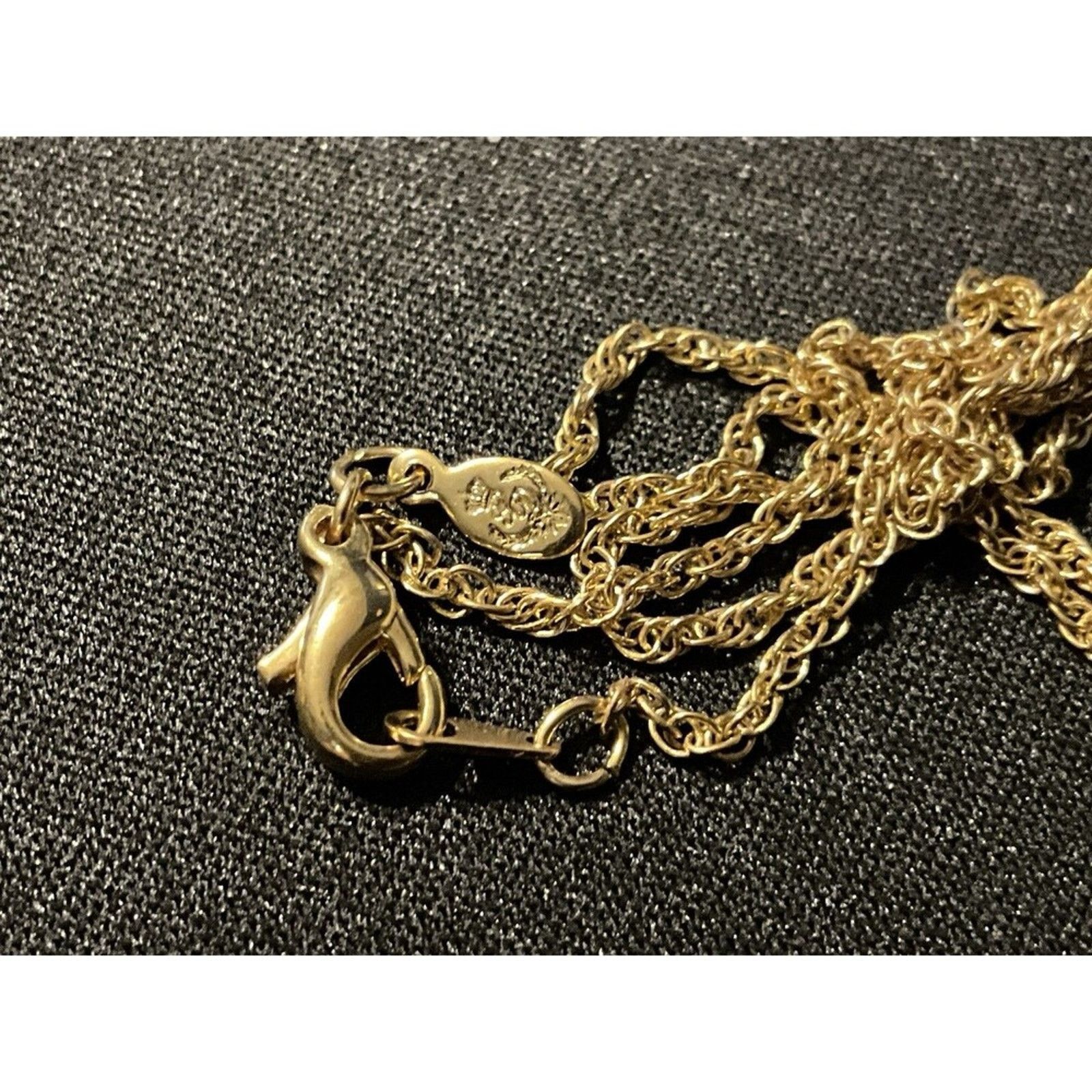 Disney Disney Signed Gold Tone Mickey 15in Necklace Size ONE SIZE - 4 Thumbnail