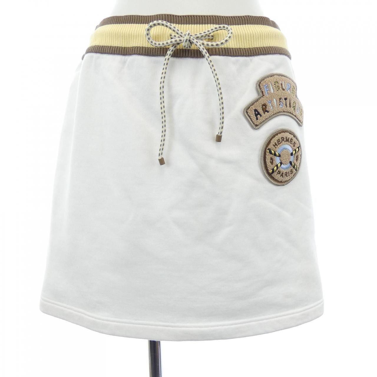 Hermes Hermes Hermes FIGURE ARTISTIQUE Skirt Textile Skirts DUTY FREE for USA Size ONE SIZE - 1 Thumbnail