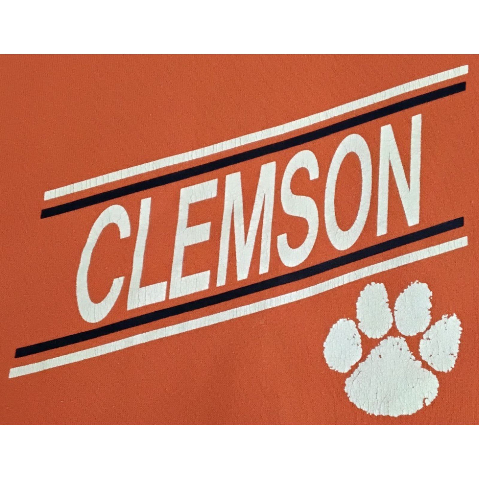 Russell Athletic Clemson University Tigers VTG Crewneck Sweatshirt Women's S Size S / US 4 / IT 40 - 6 Thumbnail