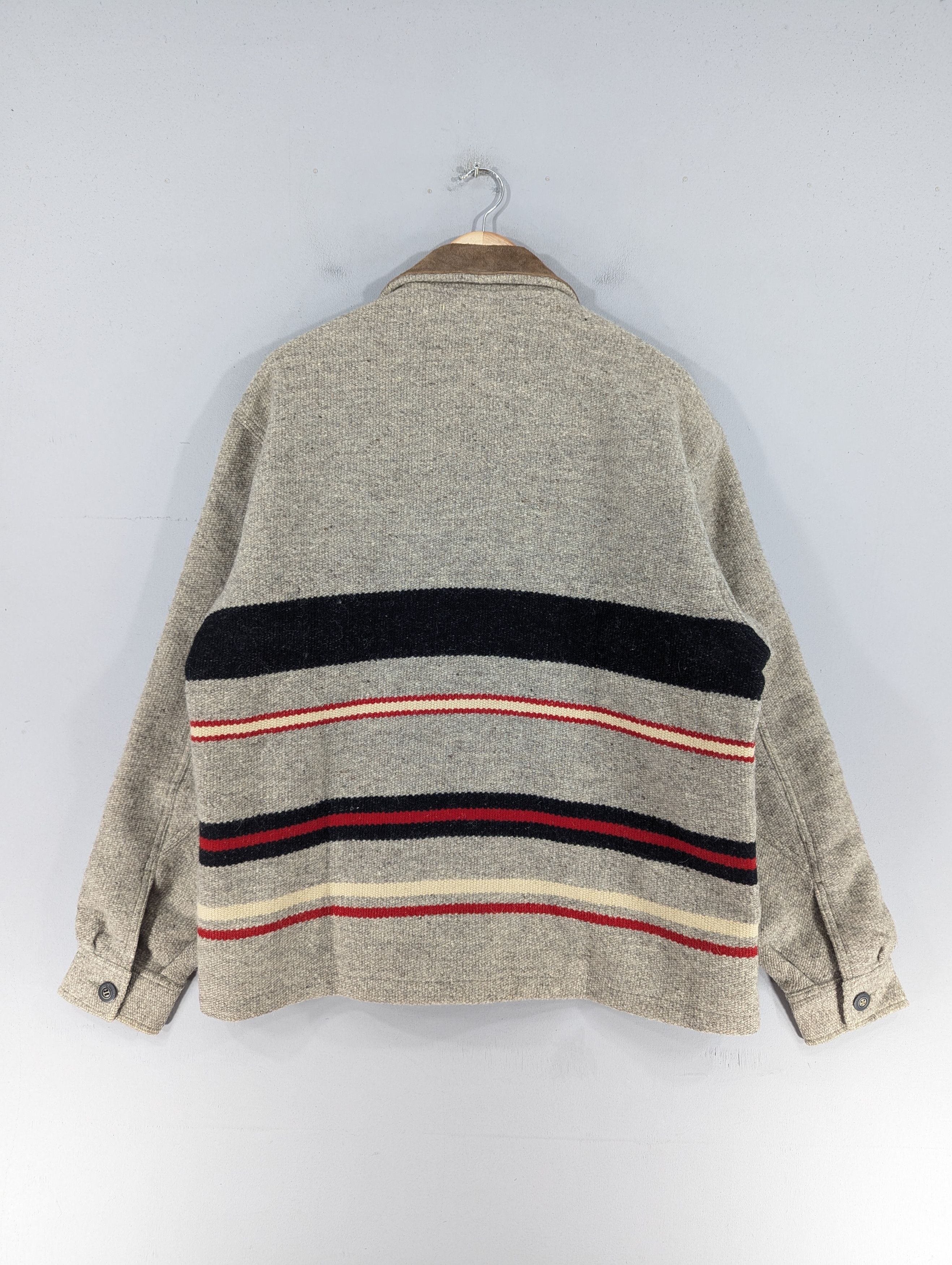 Chevignon Vintage Chevignon Andjakorda Wool Zipper Jacket Size US M / EU 48-50 / 2 - 14 Thumbnail