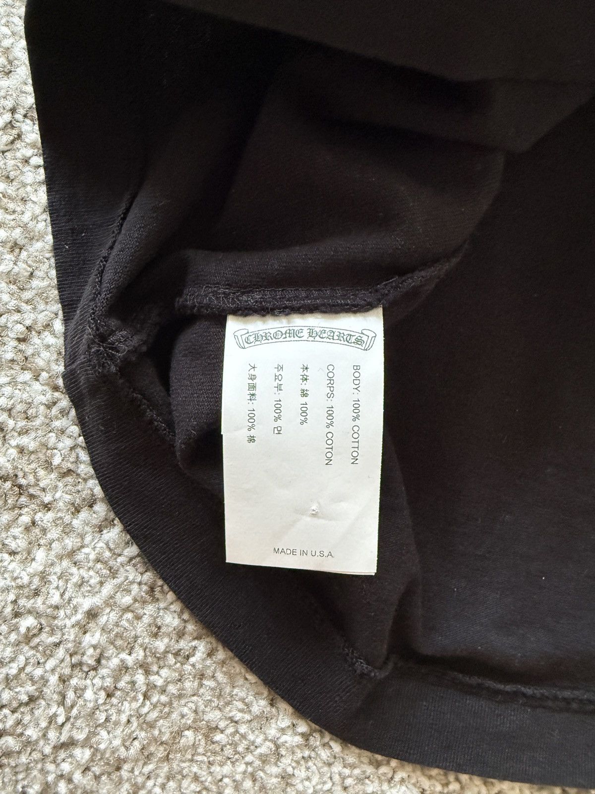 Chrome Hearts Chrome Hearts “Y Not” Long Sleeve Embroidered Cross Size US L / EU 52-54 / 3 - 5 Thumbnail