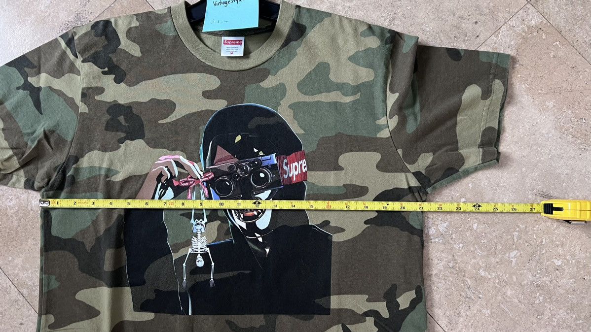 Supreme Supreme Creeper Tee Woodland Camo Size M Size US M / EU 48-50 / 2 - 5 Thumbnail
