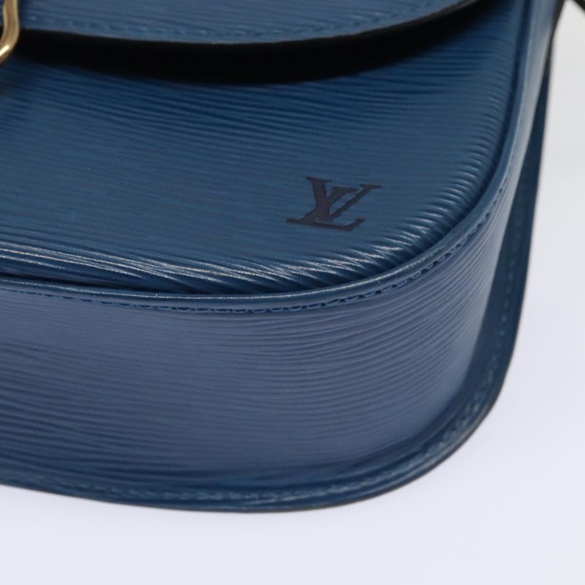 Louis Vuitton LOUIS VUITTON Epi Saint Cloud GM Shoulder Bag Toledo Blue Size ONE SIZE - 14 Thumbnail