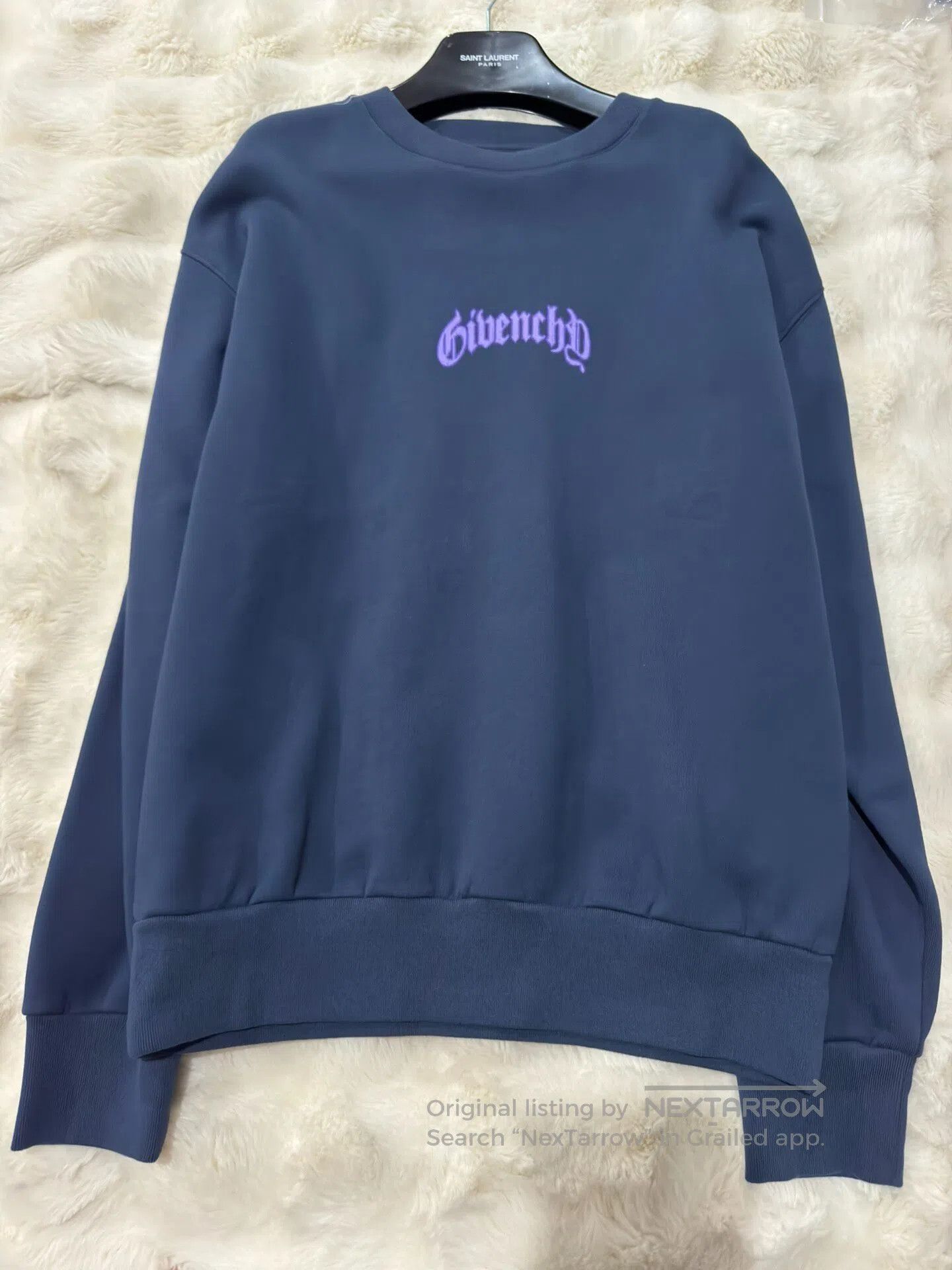 Giorgio Armani Giorgio Armani Back Lightning Print Sweatshirt| Size US M / EU 48-50 / 2 - 3 Thumbnail
