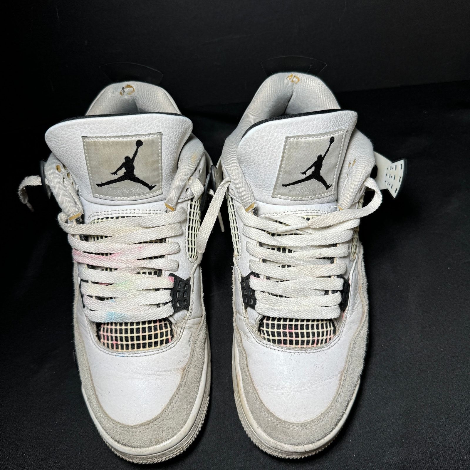 Jordan Brand × Nike Size 9 - Nike Air Jordan 4 Retro Military Black Men's Shoes Size US 9 / EU 42 - 4 Thumbnail