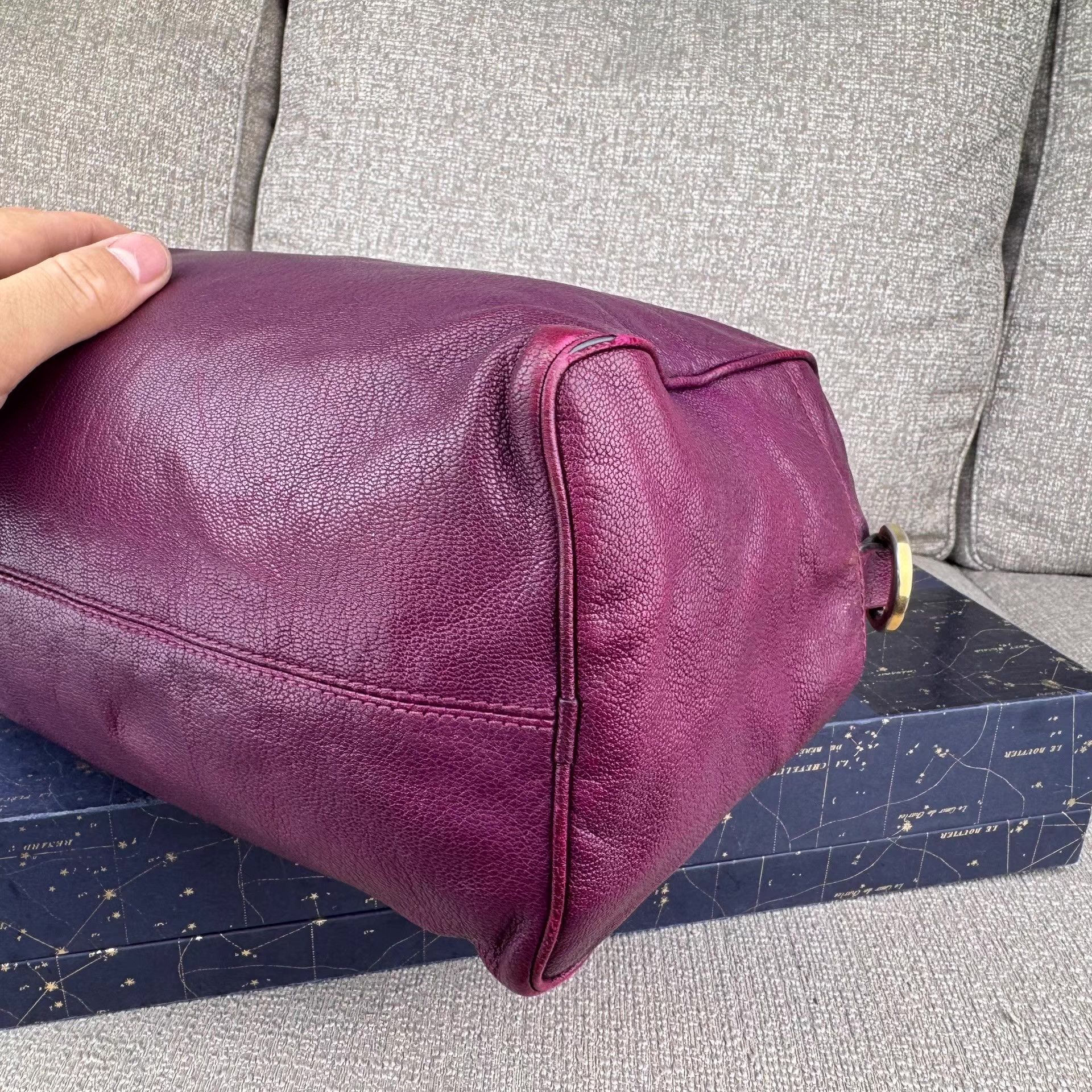 Loewe Loewe genuine leather women's handbag No shoulder strap Ｑ27 Size ONE SIZE - 5 Thumbnail