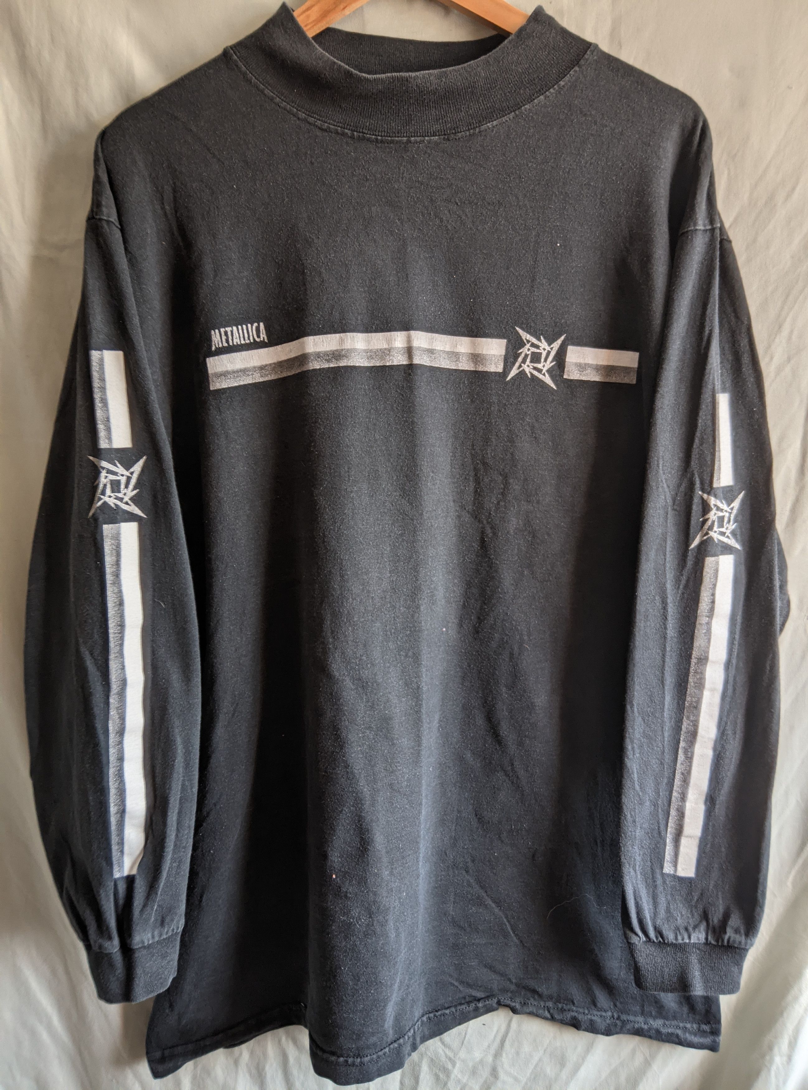 image of Vintage 90's Metallica Load Era T Shirt in Black, Men's (Size XL)