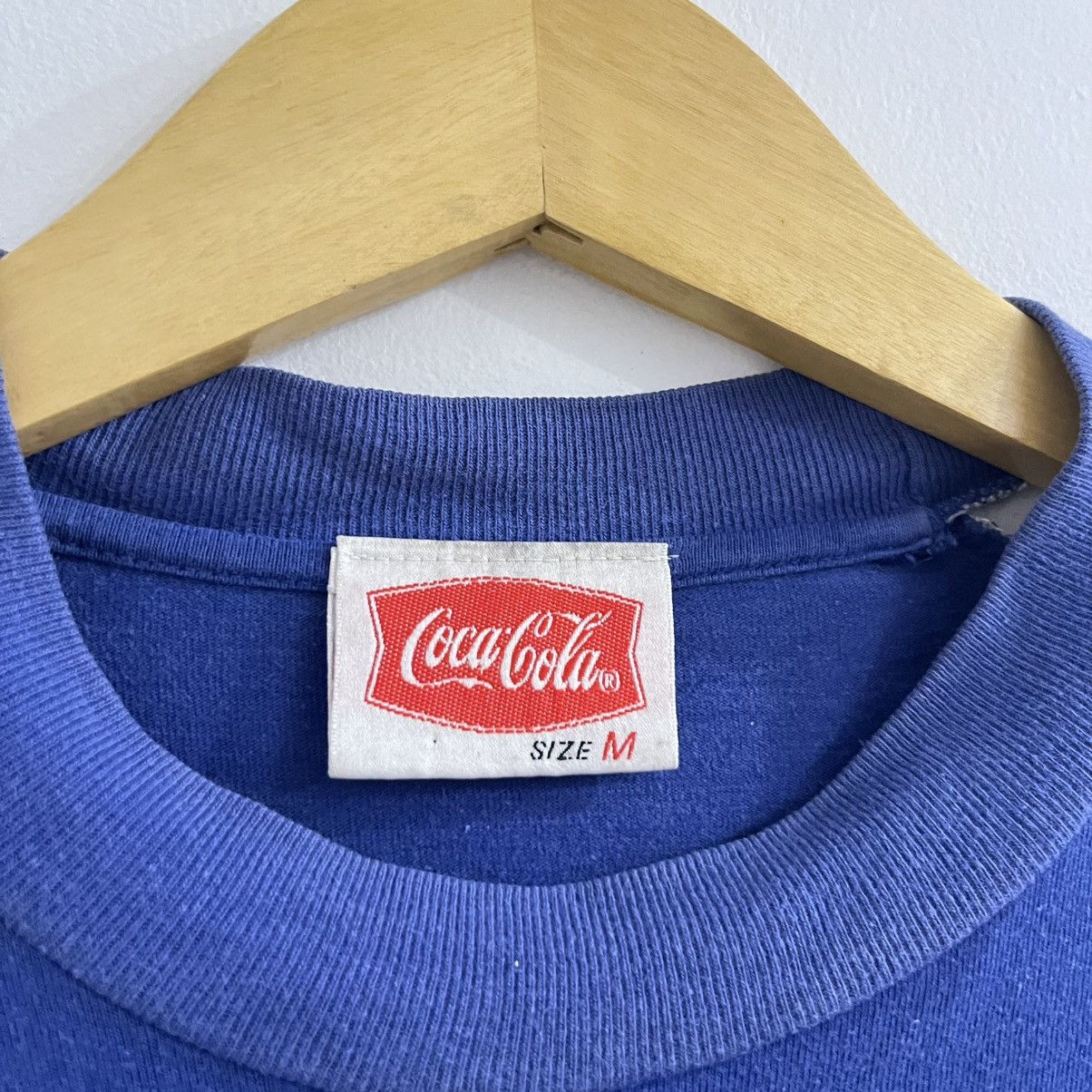 Coca Cola Vintage Coca Cola Iconic Logo Blue Tee Size US M / EU 48-50 / 2 - 4 Thumbnail