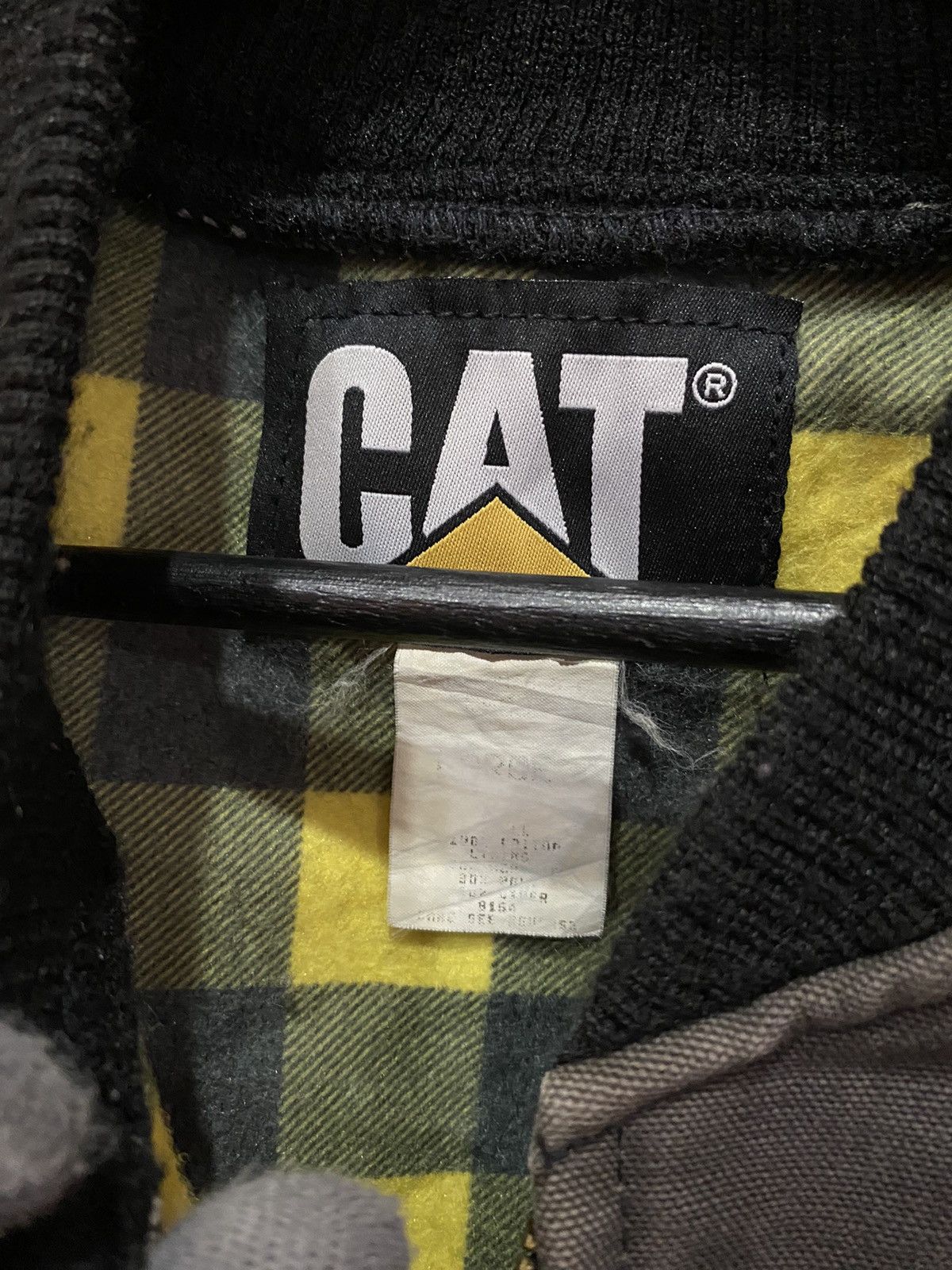 Caterpillar VINTAGE 90S RUGGED GREY HEAVY DUTY WORKWEAR VEST Size US L / EU 52-54 / 3 - 5 Thumbnail