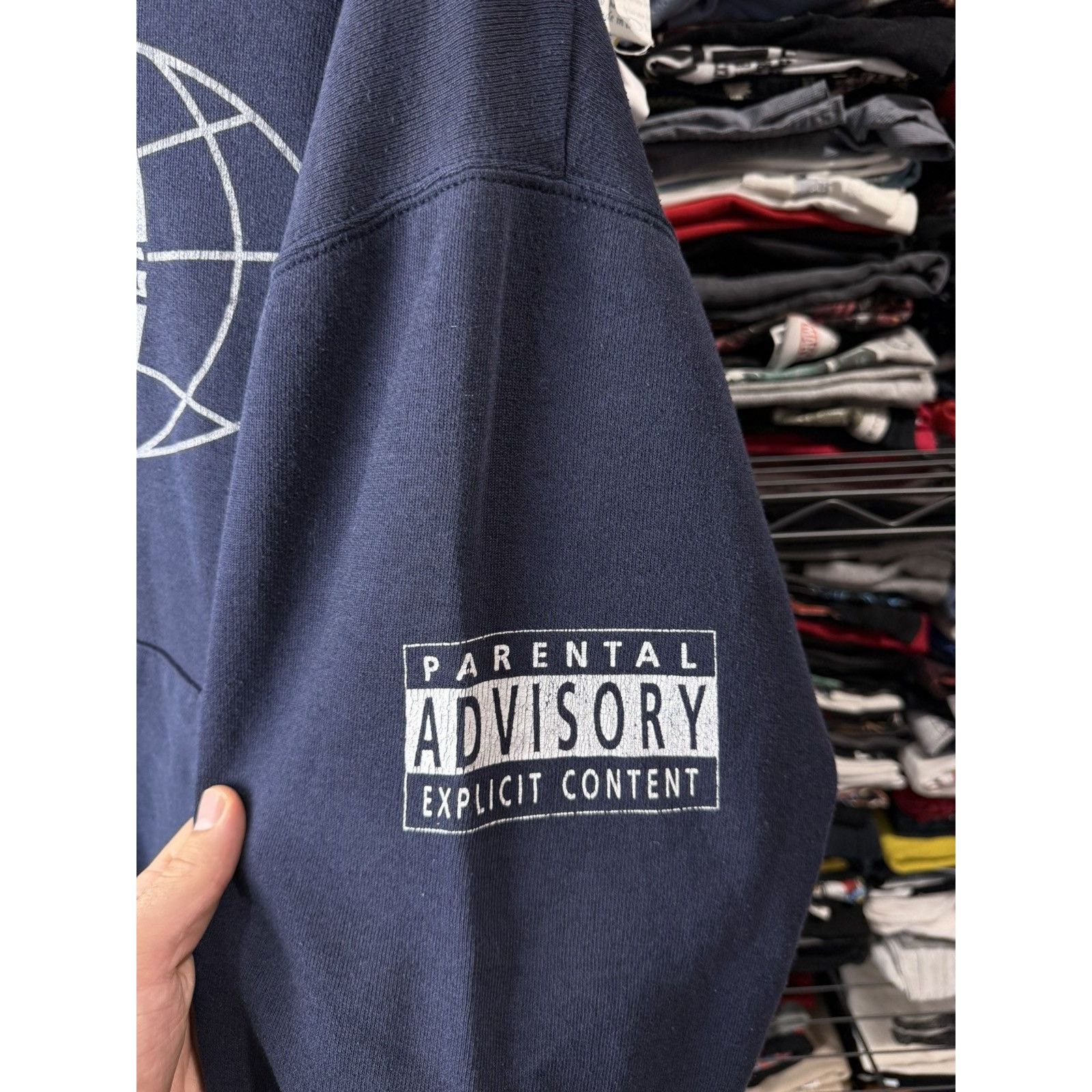 Wu-Tang Clan 💥 Rare! 1990’s Vintage Wu Tang Clan Big Logo Hoodie Size US L / EU 52-54 / 3 - 8 Thumbnail