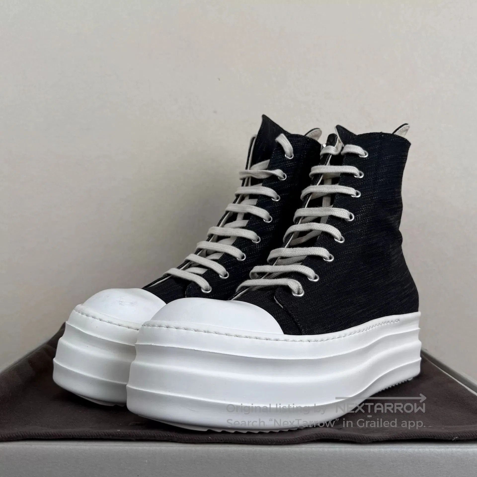 Rick Owens Drkshdw rick owens drkshdw thick sole sneakers. Size US 10.5 / EU 43-44 - 2 Thumbnail