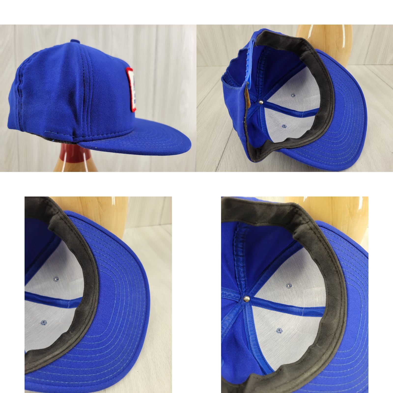 Vintage VINTAGE Ayers Electric Hat Blue Snapback USA Made Men One Size Blue Trucker Hat Mens Size ONE SIZE - 8 Thumbnail