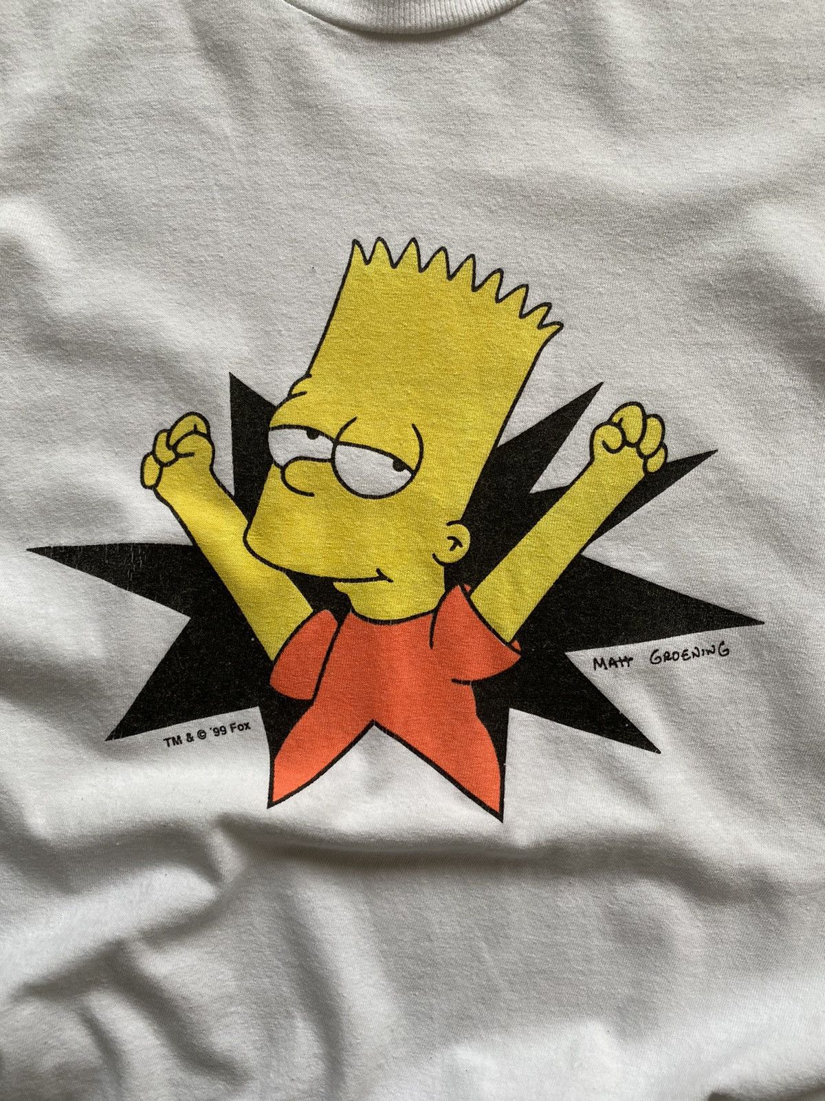 Cartoon Network × The Simpsons × Vintage Vintage The Simpsons 1999 Bart Tee Size US M / EU 48-50 / 2 - 3 Thumbnail
