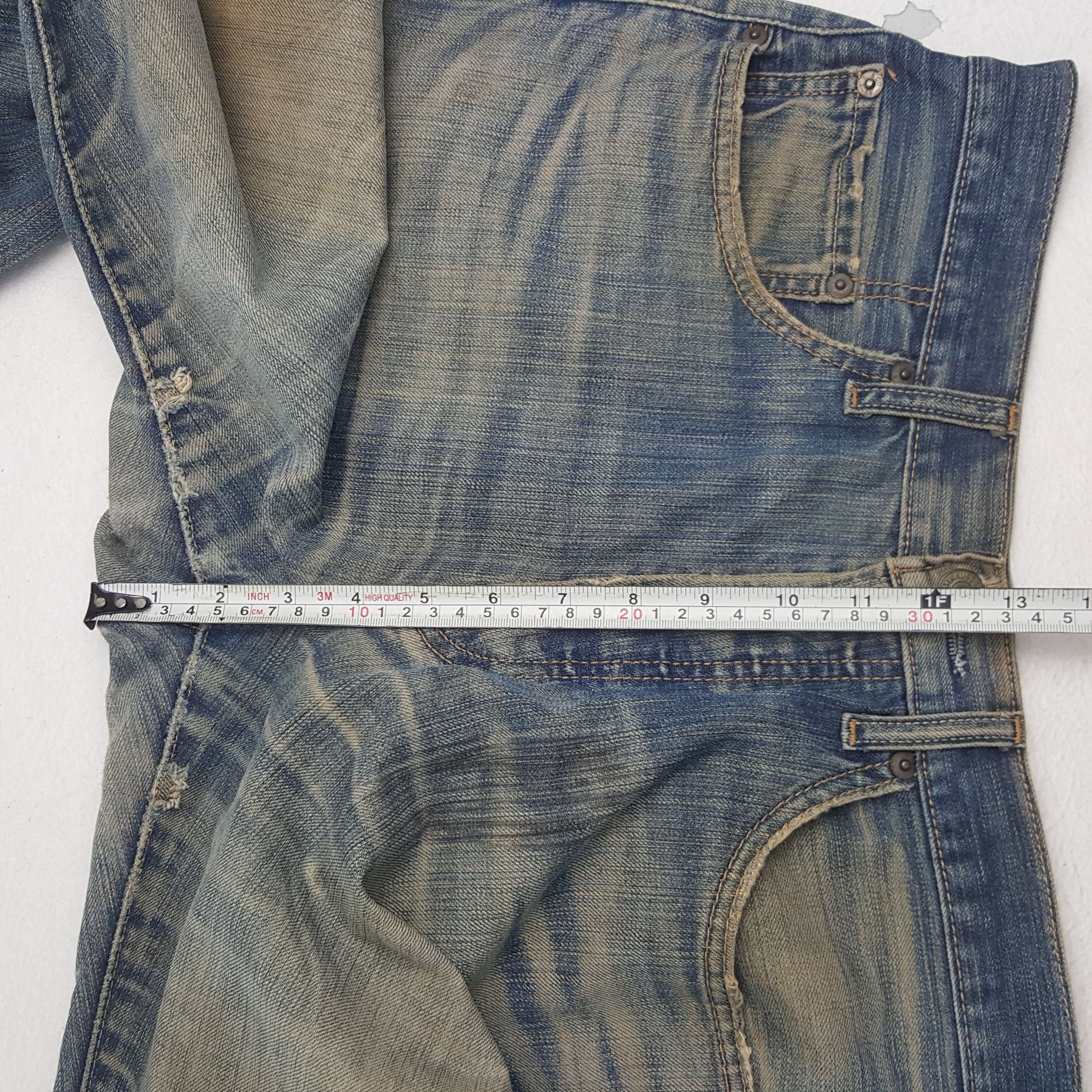 Levi's × Vintage Vintage Levis Distressed Style Denim Jeans Size US 31 - 8 Thumbnail
