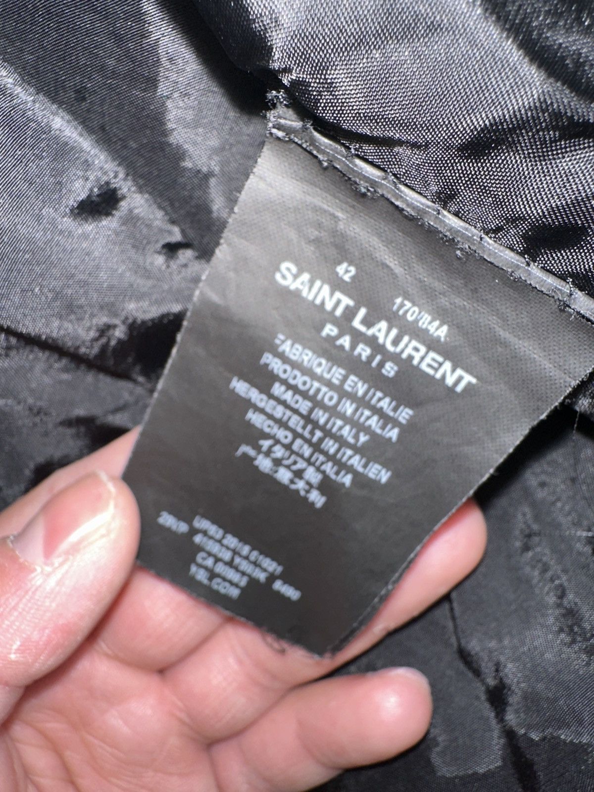 Hedi Slimane Heidi Slimane x Saint Laurent Paris SS16 Mexican Jacket Size US XS / EU 42 / 0 - 6 Thumbnail