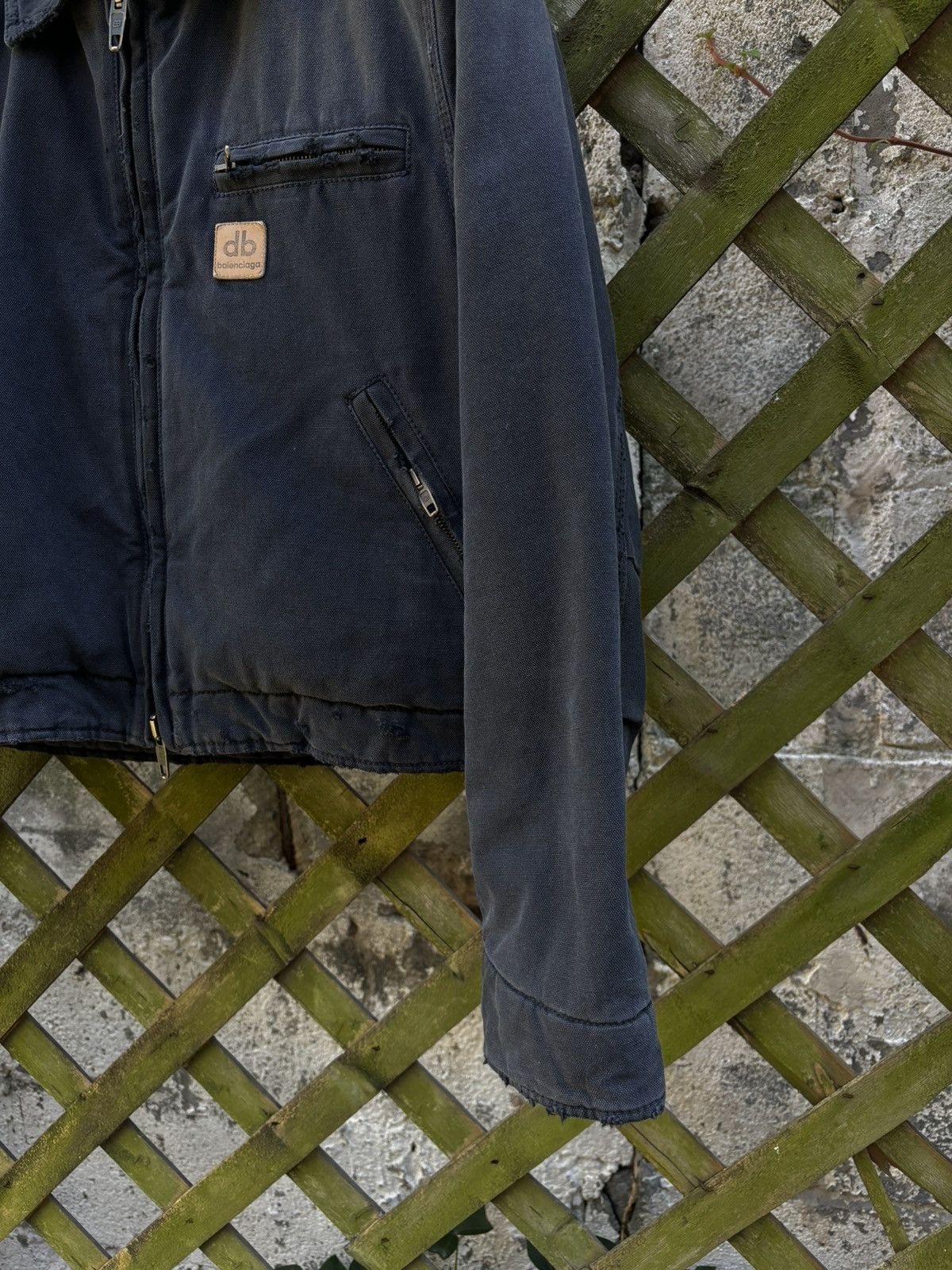 Balenciaga FW23 Balenciaga Shrunken Workwear Jacket Size US S / EU 44-46 / 1 - 3 Thumbnail