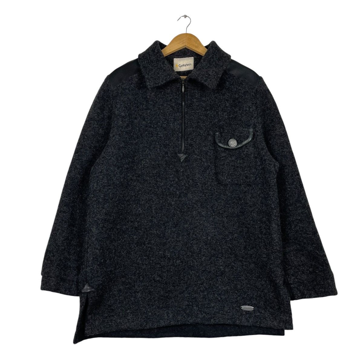Designer × Other 💥GOTTSTEIN WOOL CRUISER ZIPPER JACKET Size US M / EU 48-50 / 2 - 1 Thumbnail