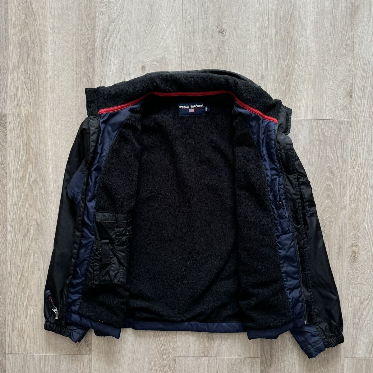 Polo Ralph Lauren × Ralph Lauren Sport × Vintage Vintage Polo Sport Ralph Lauren Nylon Jacket 90s Y2K Size US L / EU 52-54 / 3 - 8 Thumbnail