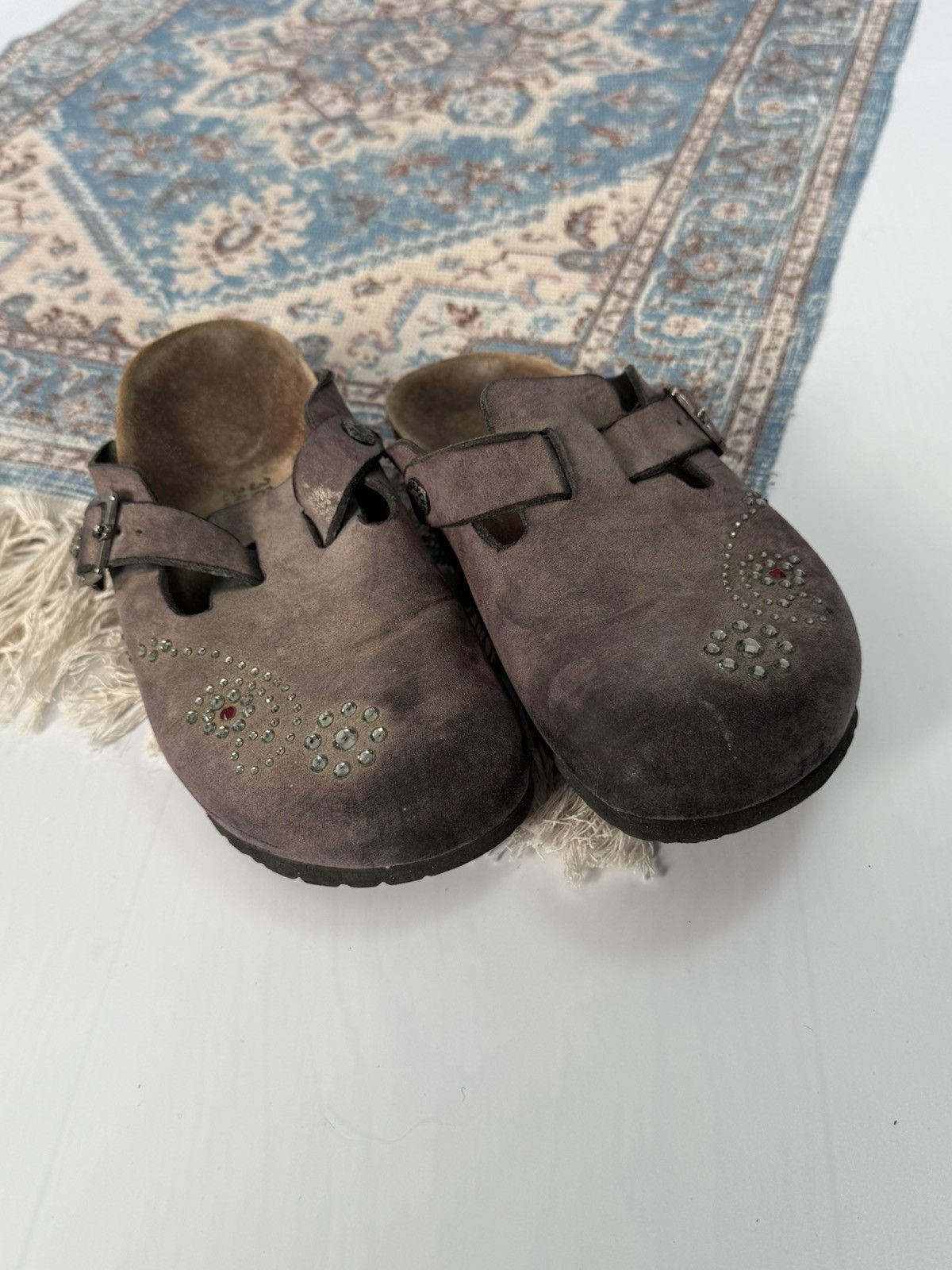 Birkenstock Rare Birkenstock Boston Rock Star Baby Sandals Shoes Size US 8 / IT 38 - 13 Thumbnail