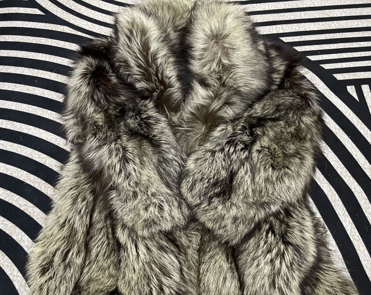 Sagafurs 80s SAGA FOX FUR LEATHER JACKET RARE Size M / US 6-8 / IT 42-44 - 13 Thumbnail