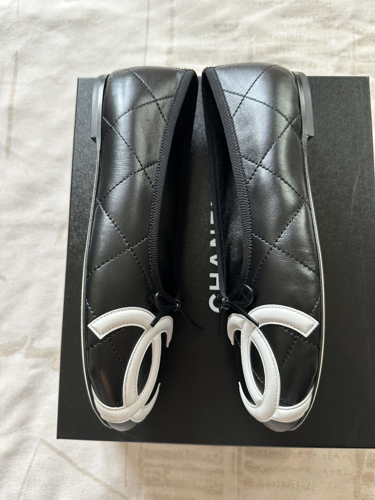 Chanel Chanel 2026M coco beach Cambon ballerina flats Black size 39 Size US 9 / IT 39 - 6 Thumbnail