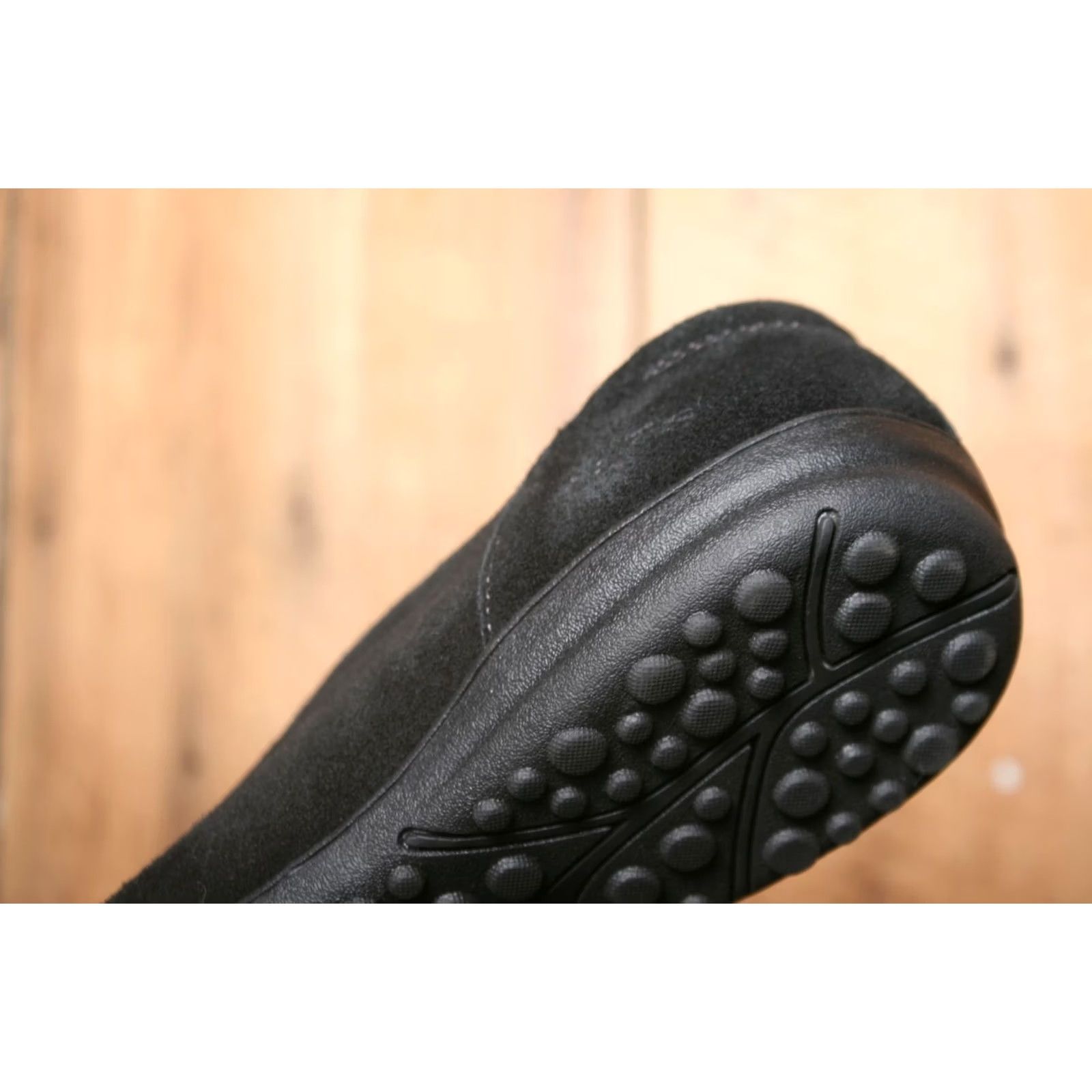 Taos TAOS Center Peace Black Suede Leather Slip-On Loafers Sz. 7M Womens Casual Flat Size US 8 / IT 38 - 6 Thumbnail