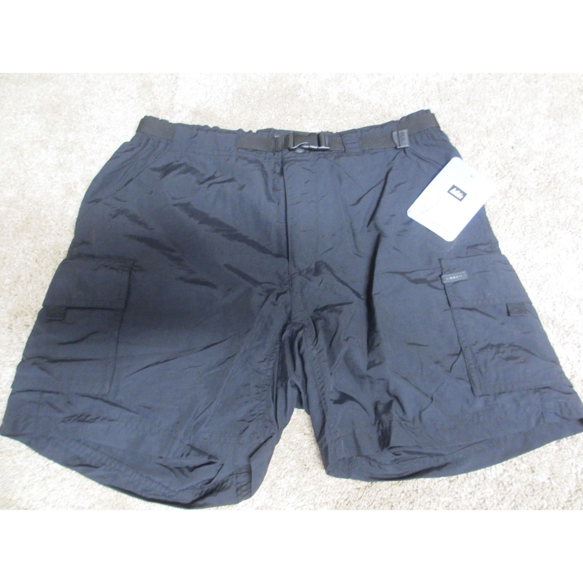 Rei REI Womens Shorts Black Lightweight Cargo Style defects Size 32" / US 10 / IT 46 - 1 Thumbnail