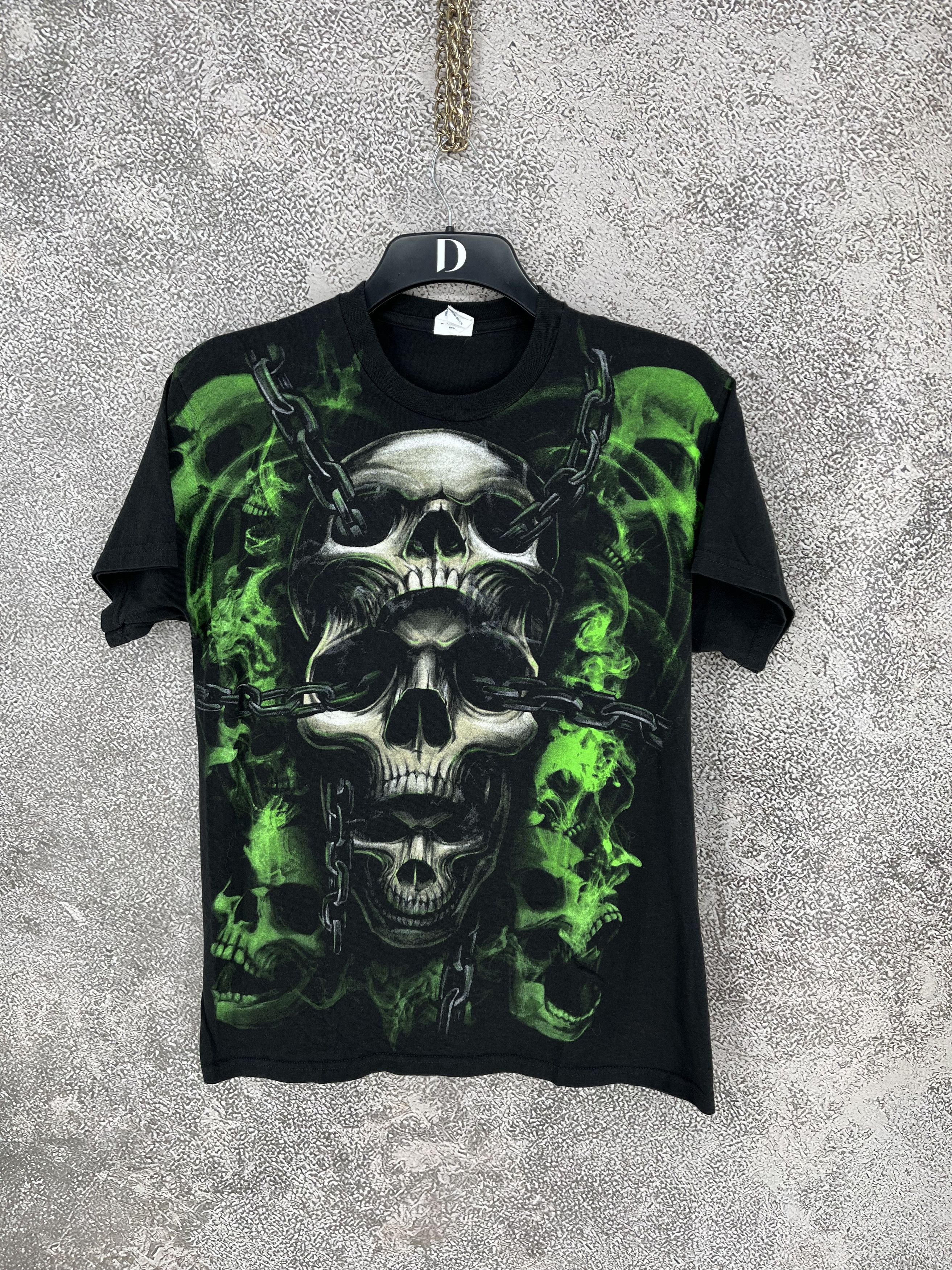Band Tees Vintage Skull Smoke Rocky Asap Fashion raptees Size US M / EU 48-50 / 2 - 1 Thumbnail