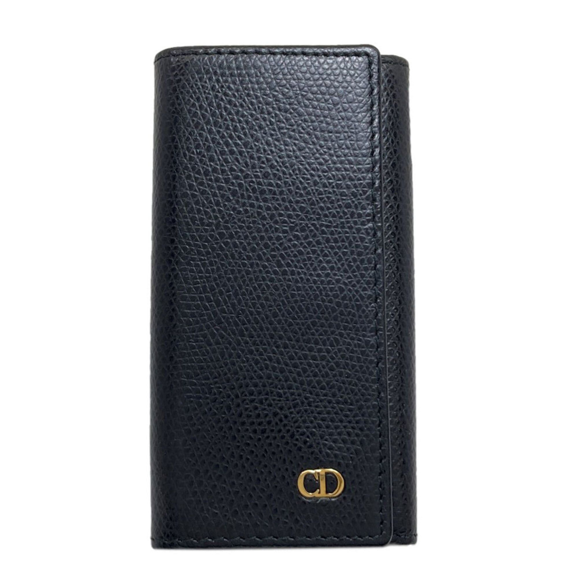 Dior Christian Dior CD Logo Leather Key Case for Women Size ONE SIZE - 1 Thumbnail