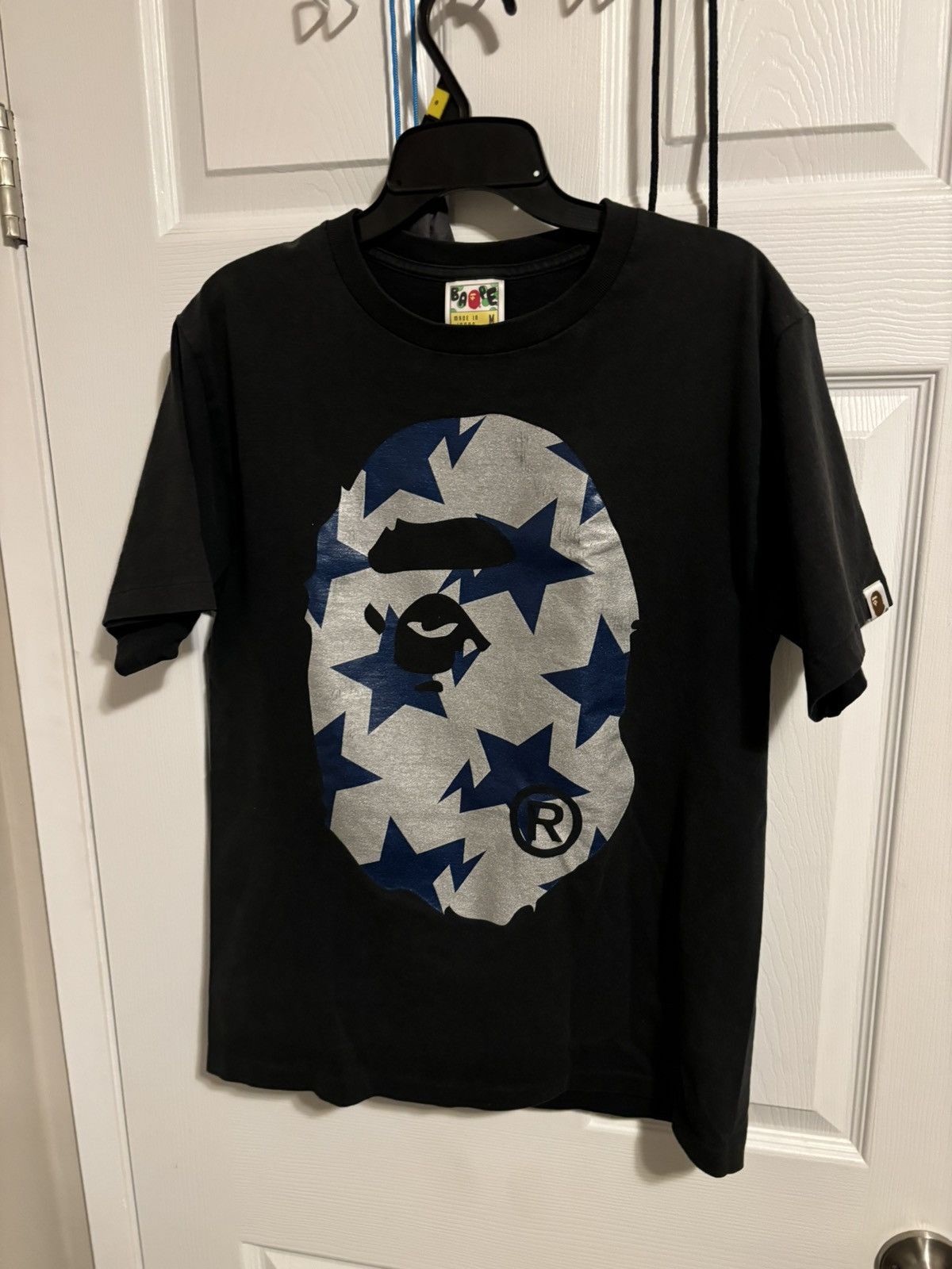 Bape Bape Big Head Logo Print T-Shirt Size US M / EU 48-50 / 2 - 2 Thumbnail