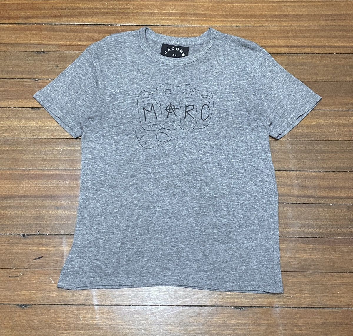 Jacobs By Marc Jacobs × Vintage Rare Vintage Brand Jacobs By Marc Jacobs Rayon T-shirt 2000s Size US L / EU 52-54 / 3 - 1 Thumbnail