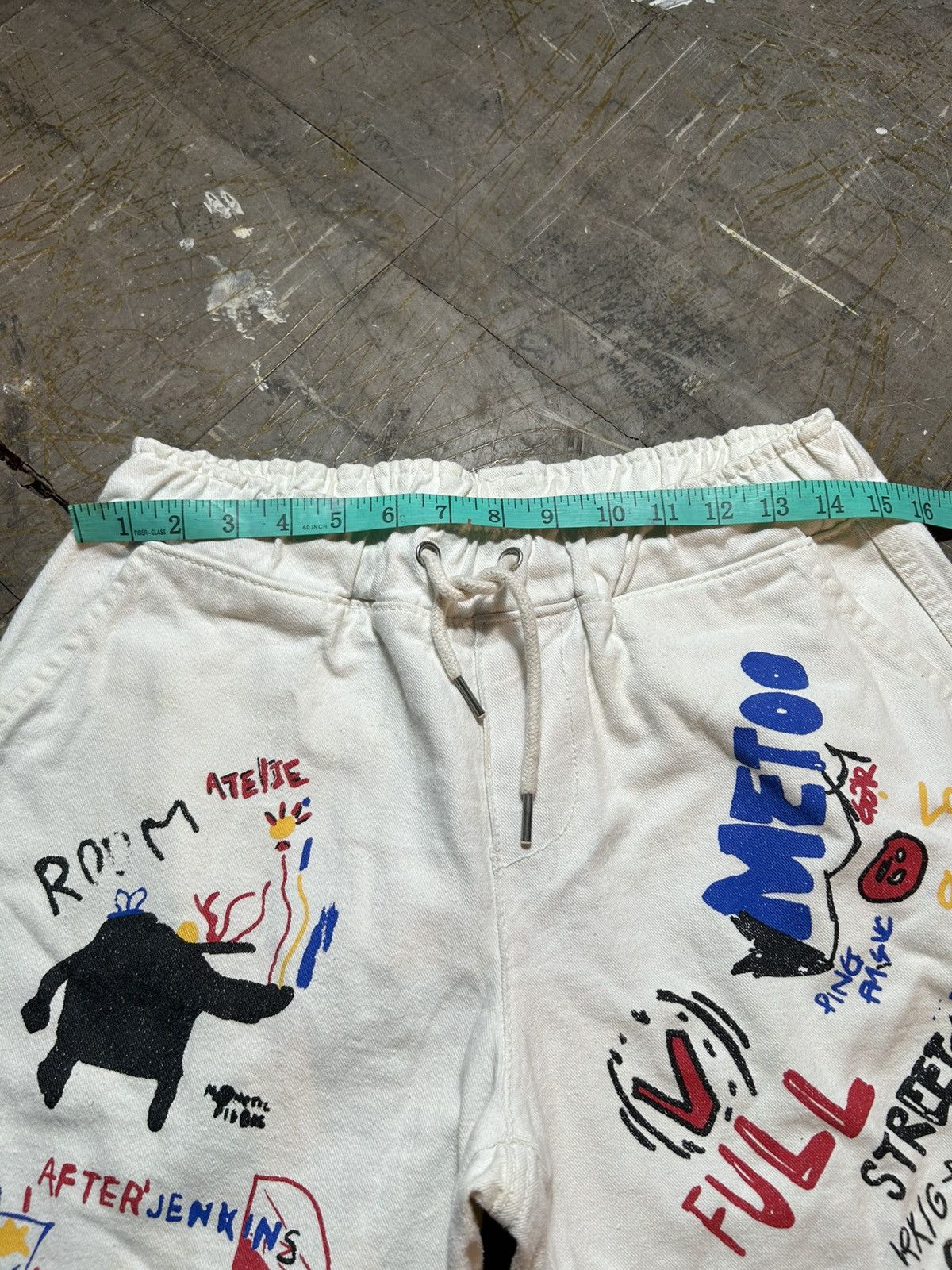 Dsquared2 × Jean-Michel Basquiat Dsquared2 X Jean Micheal Basquiat Short Pants Size US 30 / EU 46 - 11 Thumbnail