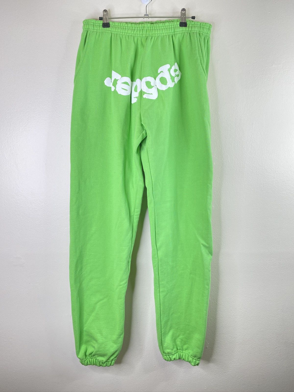 Sp5der OG 2021 SP5DER Websuit Bottoms Green Sweatpants Size US 32 / EU 48 - 1 Thumbnail