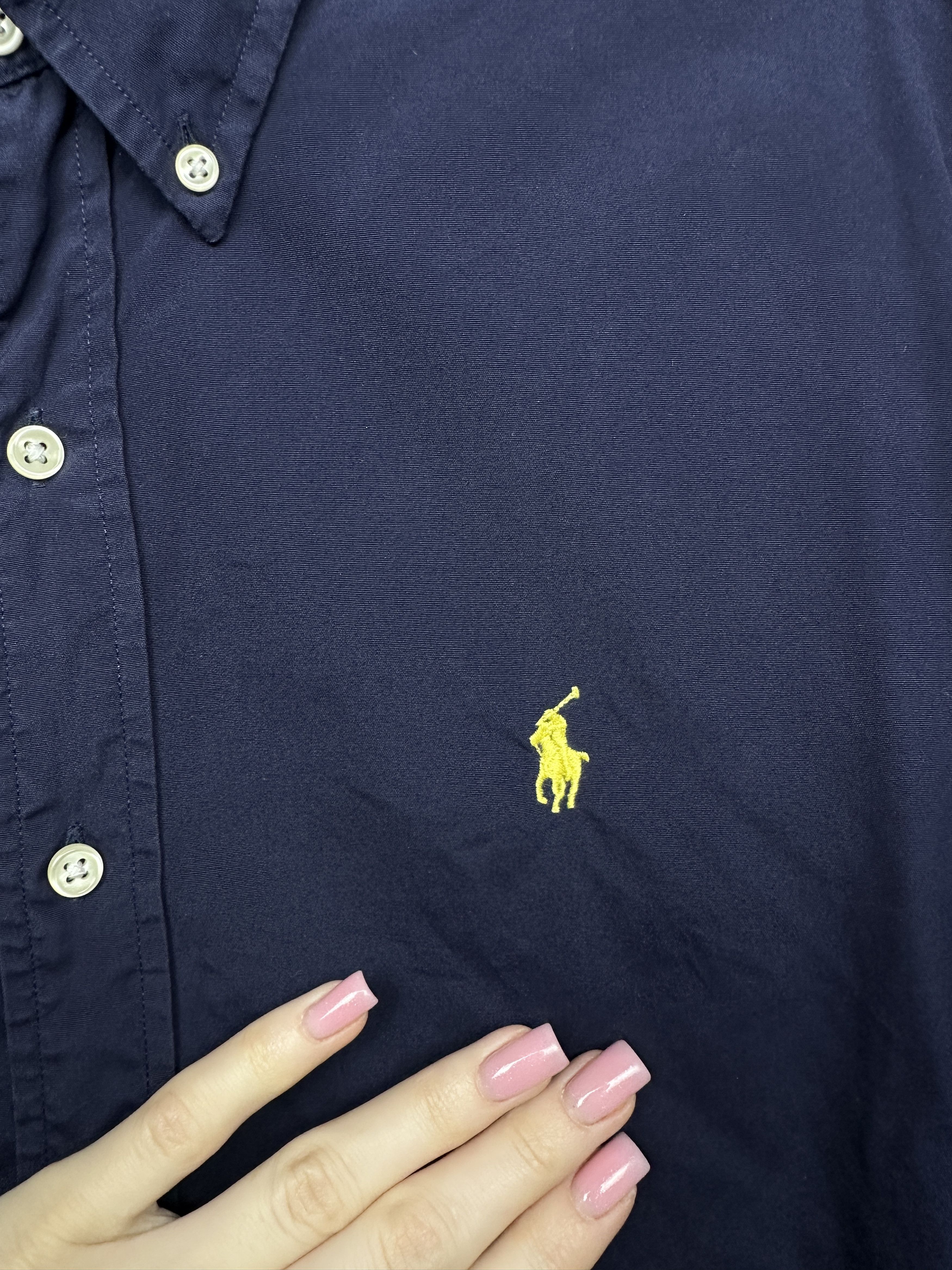 Polo Ralph Lauren Polo Ralph Lauren Vintage Mens Long Sleeve Shirt Size US L / EU 52-54 / 3 - 3 Thumbnail