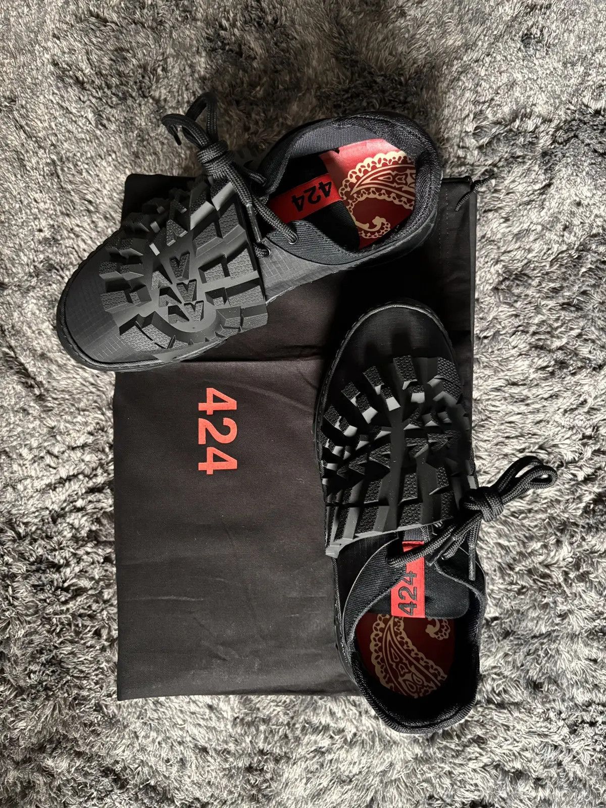 424 424 On Fairfax Car shoes/Ridged Texture Size US 7.5 / EU 40-41 - 5 Thumbnail